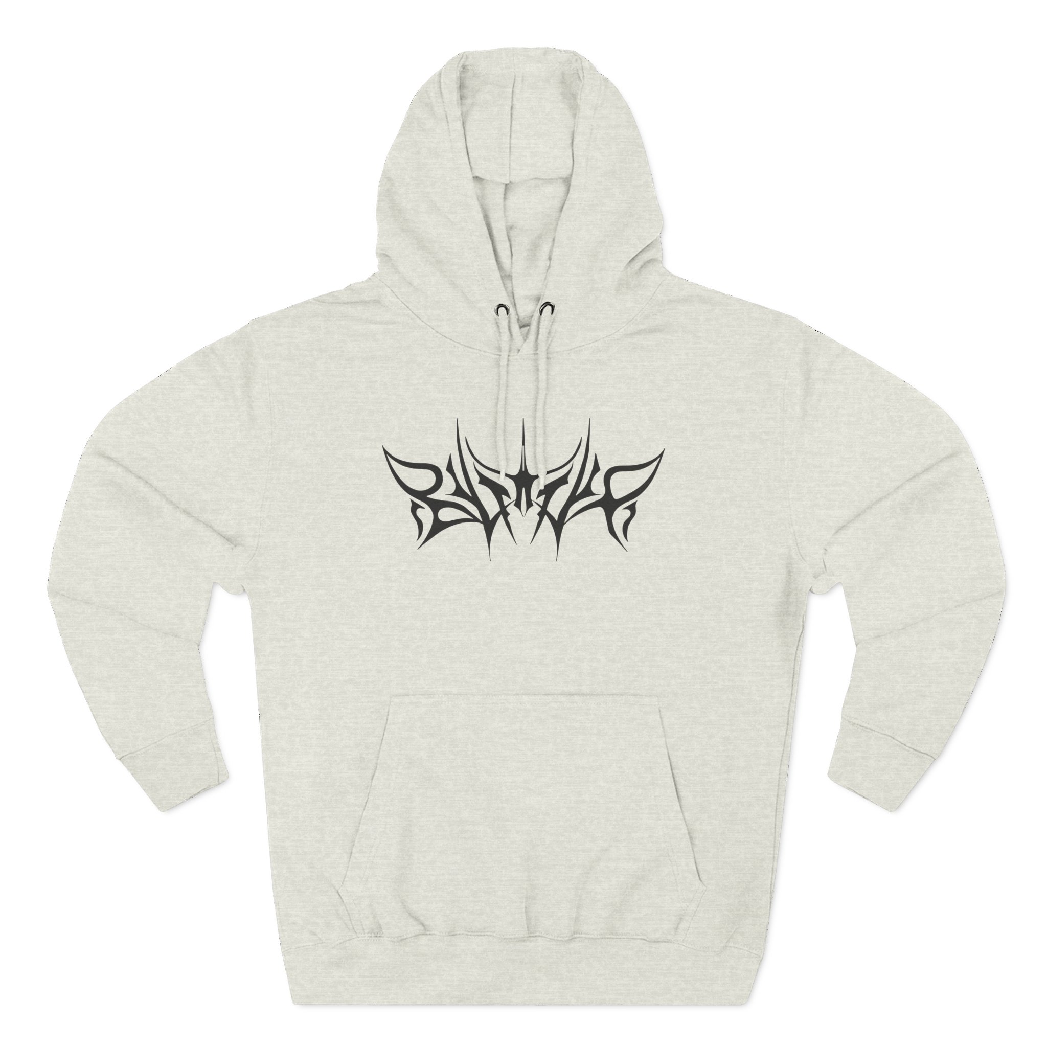 Bilmuri Logo Three-Panel Fleece Hoodie