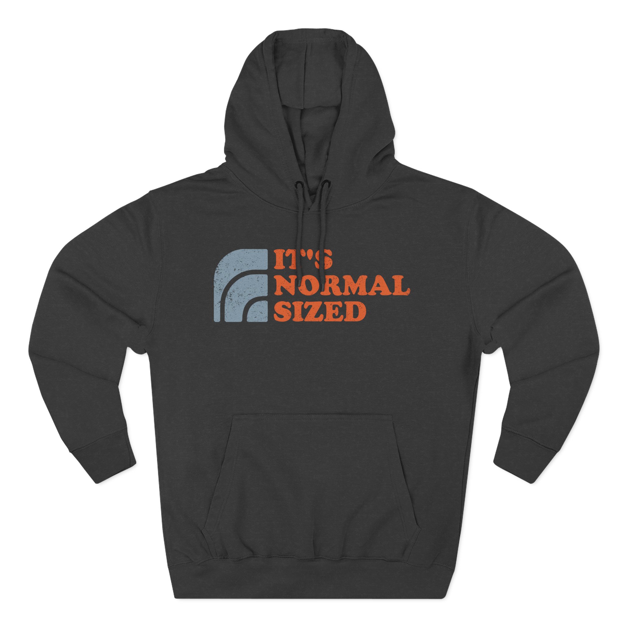 Ymh It's Normal Sized Three-Panel Fleece Hoodie
