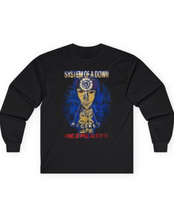 System of a Down Mezmerize Faded Cover Unisex Ultra Cotton Long Sleeve Tee