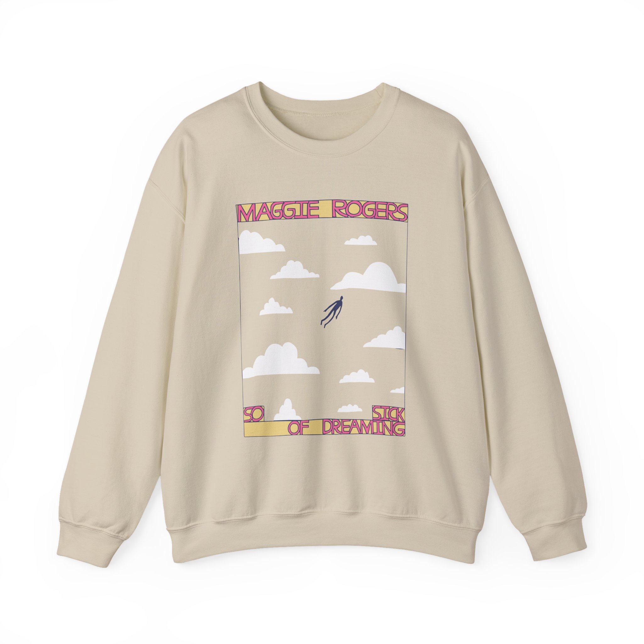 Maggie Rogers So Sick of Dreaming Unisex Heavy Blendâ„¢ Crewneck Sweatshirt
