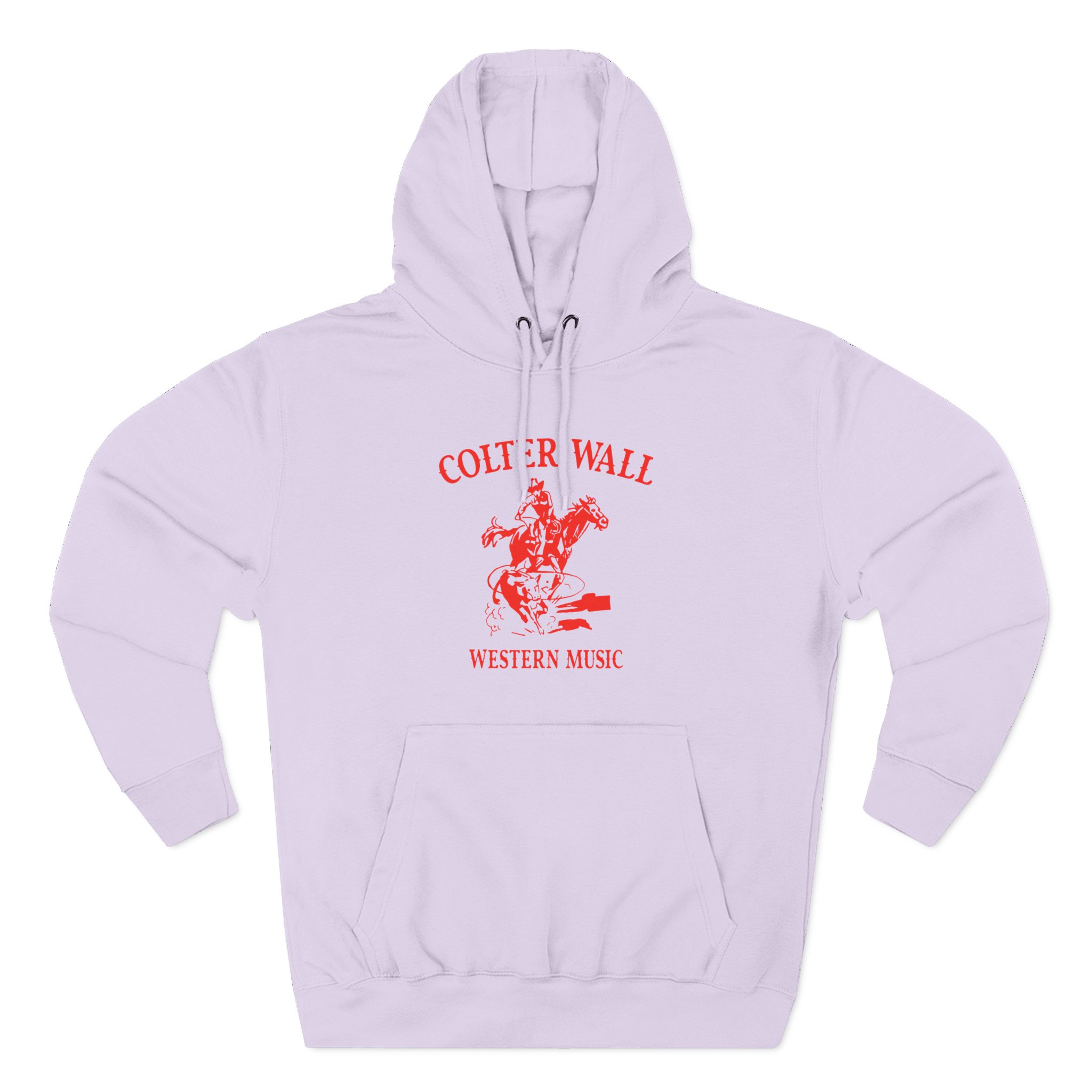 Colter Wall Western Music Youth Three-Panel Fleece Hoodie