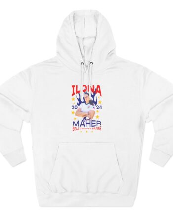 Ilona Maher Spangled Banner Three-Panel Fleece Hoodie