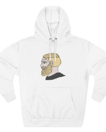 Chad Chad Yes Chad Three-Panel Fleece Hoodie