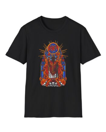 Slayer Goatgod Stained Glass Unisex Softstyle T-Shirt
