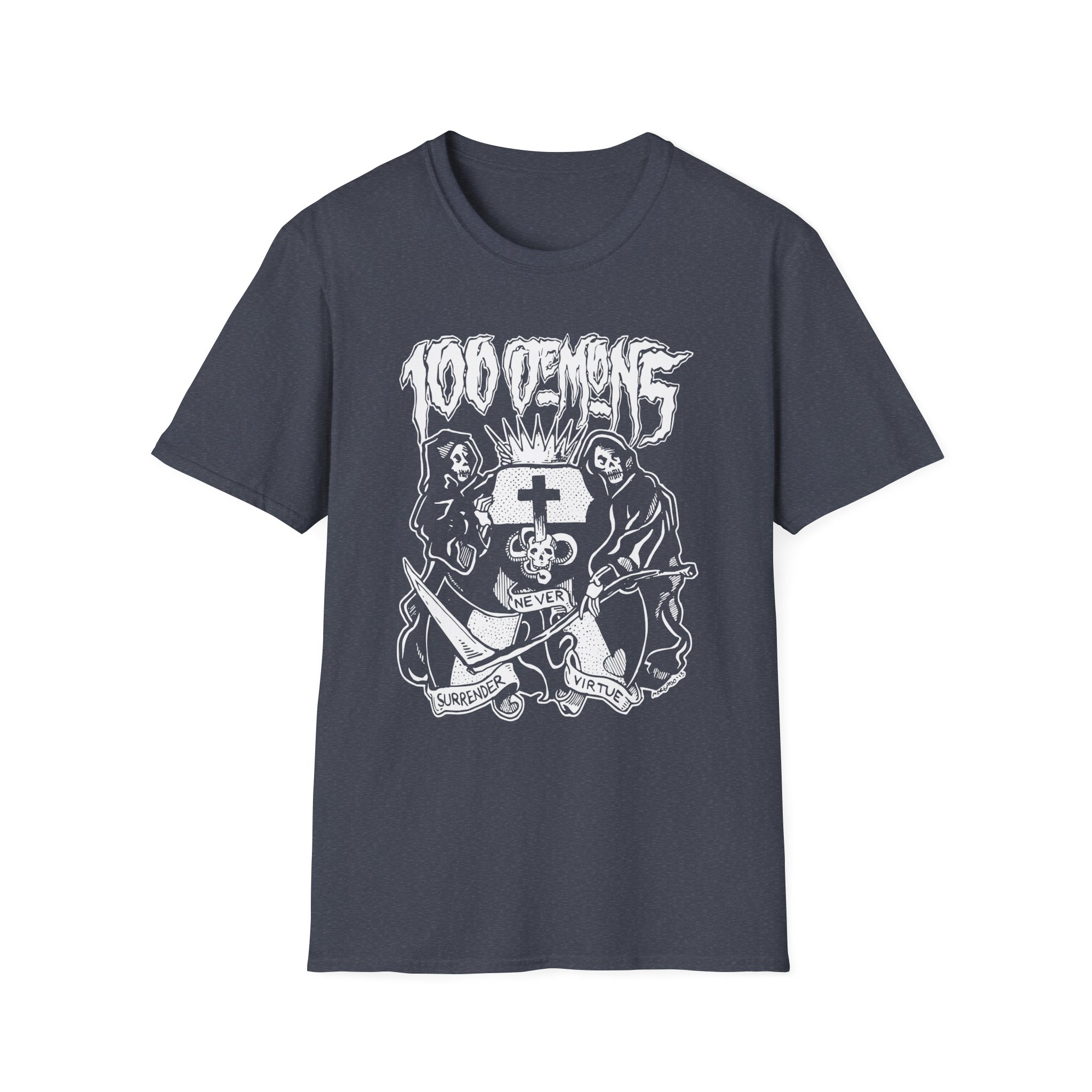 100 Demons Unisex Softstyle T-Shirt
