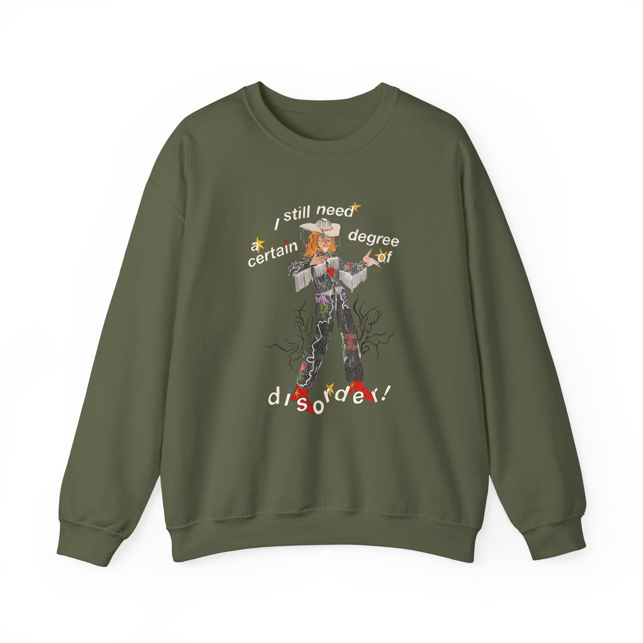 Hayley Williams Cowboy Hayley Unisex Heavy Blendâ„¢ Crewneck Sweatshirt
