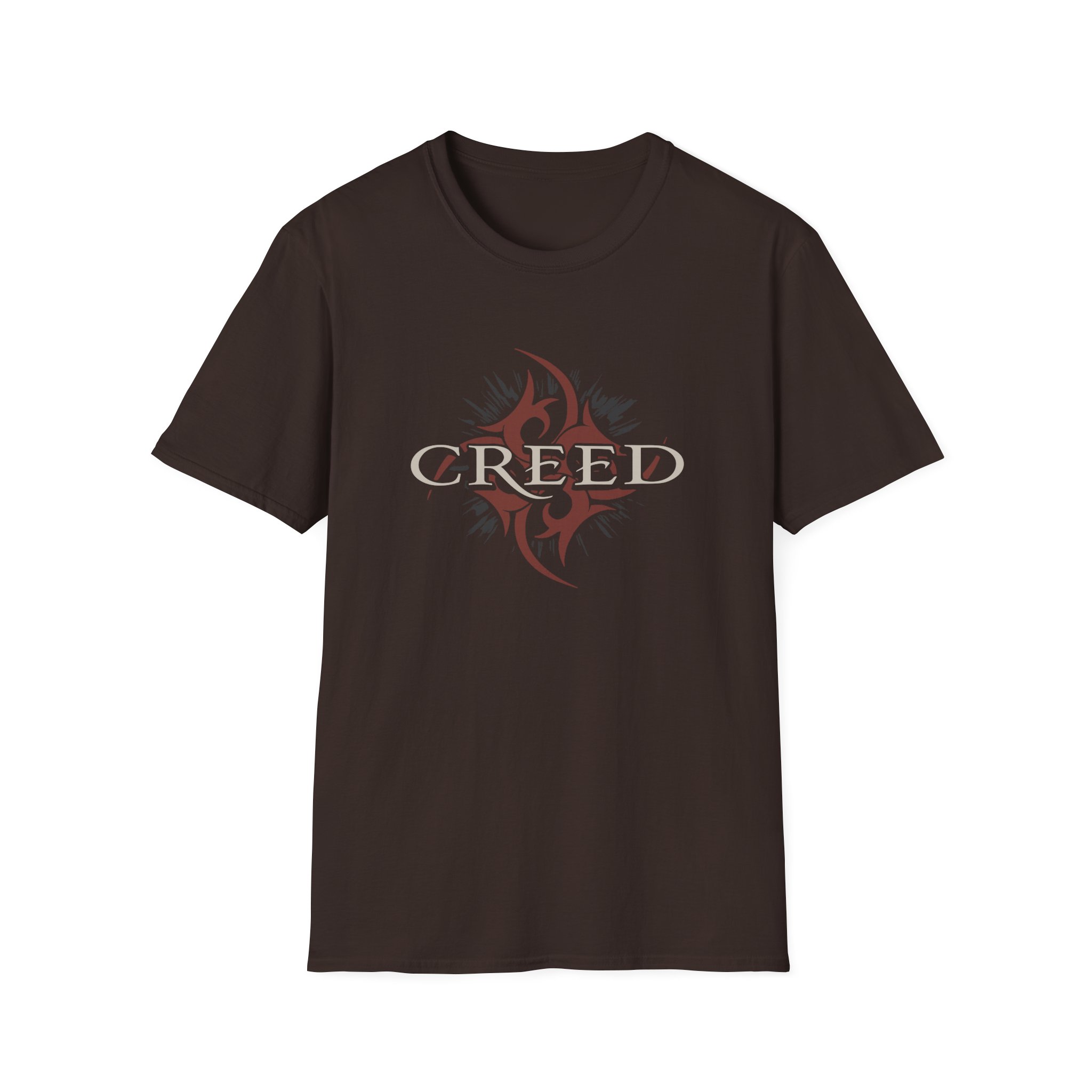 Creed Tribal Red Unisex Softstyle T-Shirt