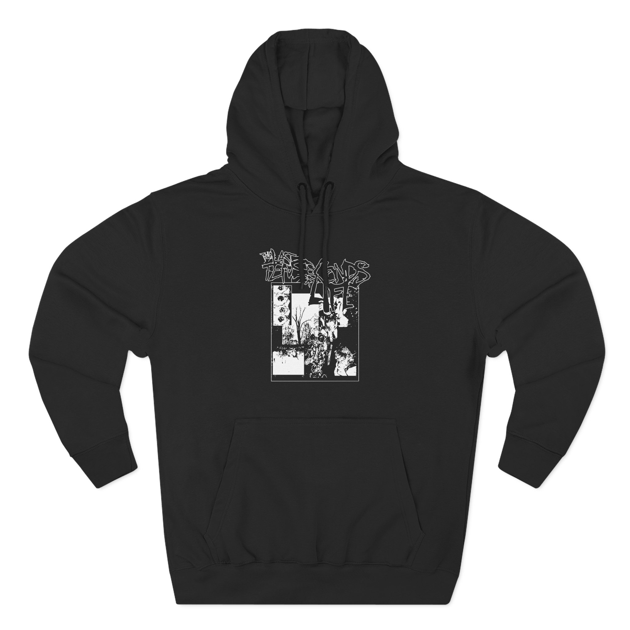The Last Ten Seconds of Life Three-Panel Fleece Hoodie
