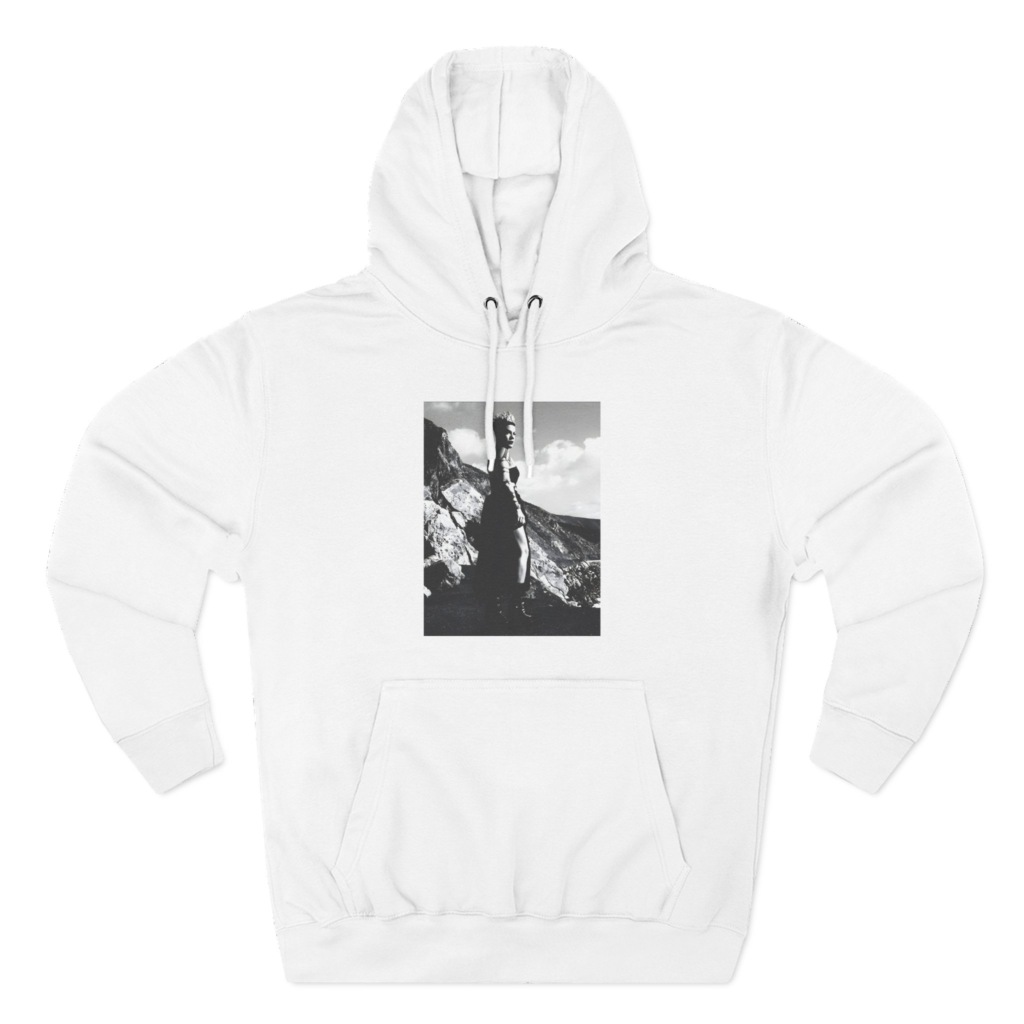 P!nk Trustfall Charcoal Three-Panel Fleece Hoodie
