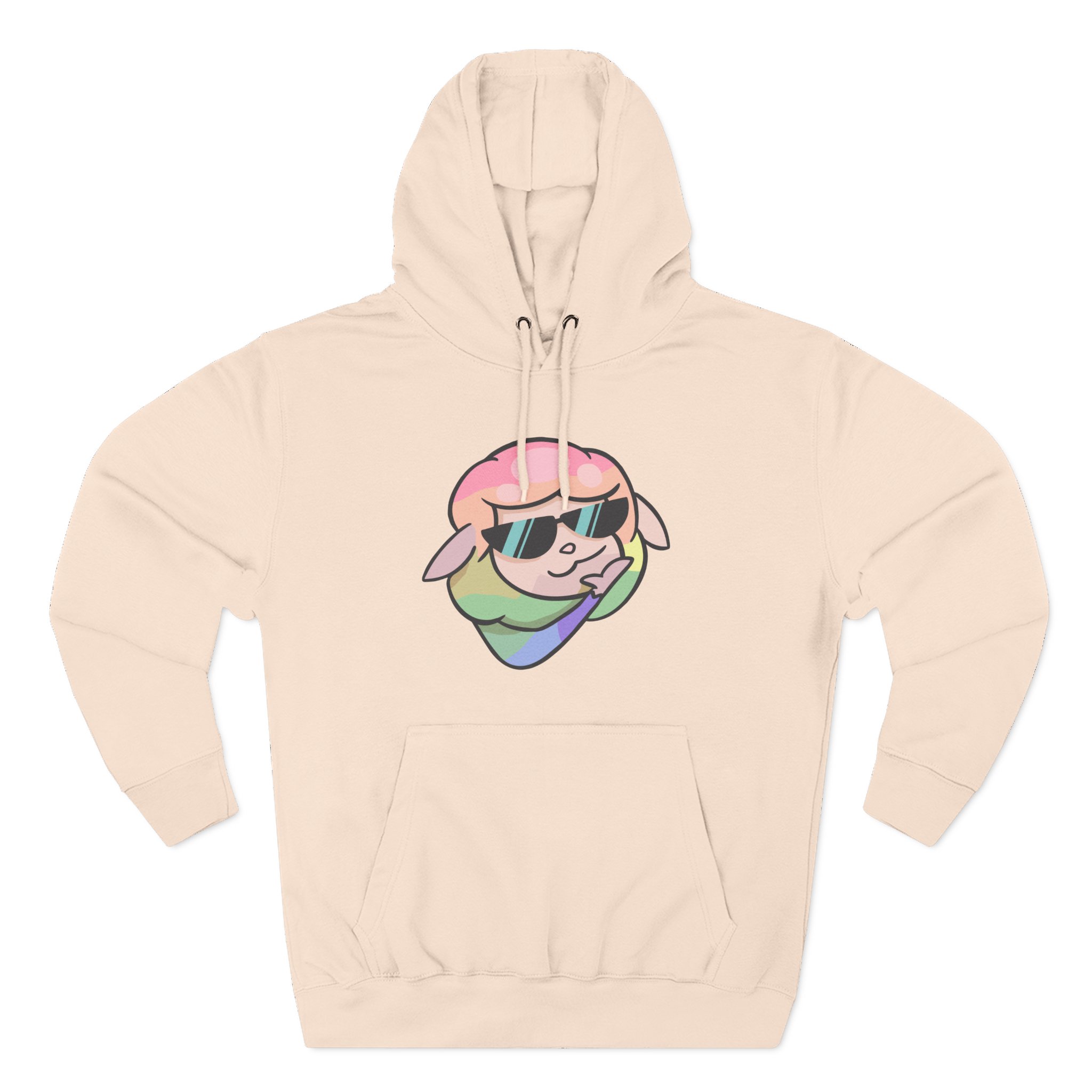 Captain Puffy Three-Panel Fleece Hoodie
