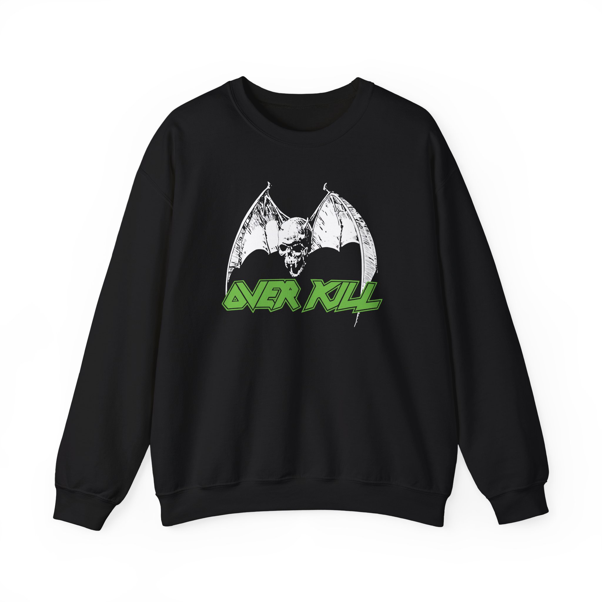 Overkill Welcome to the Gutter Raglan Unisex Heavy Blendâ„¢ Crewneck Sweatshirt