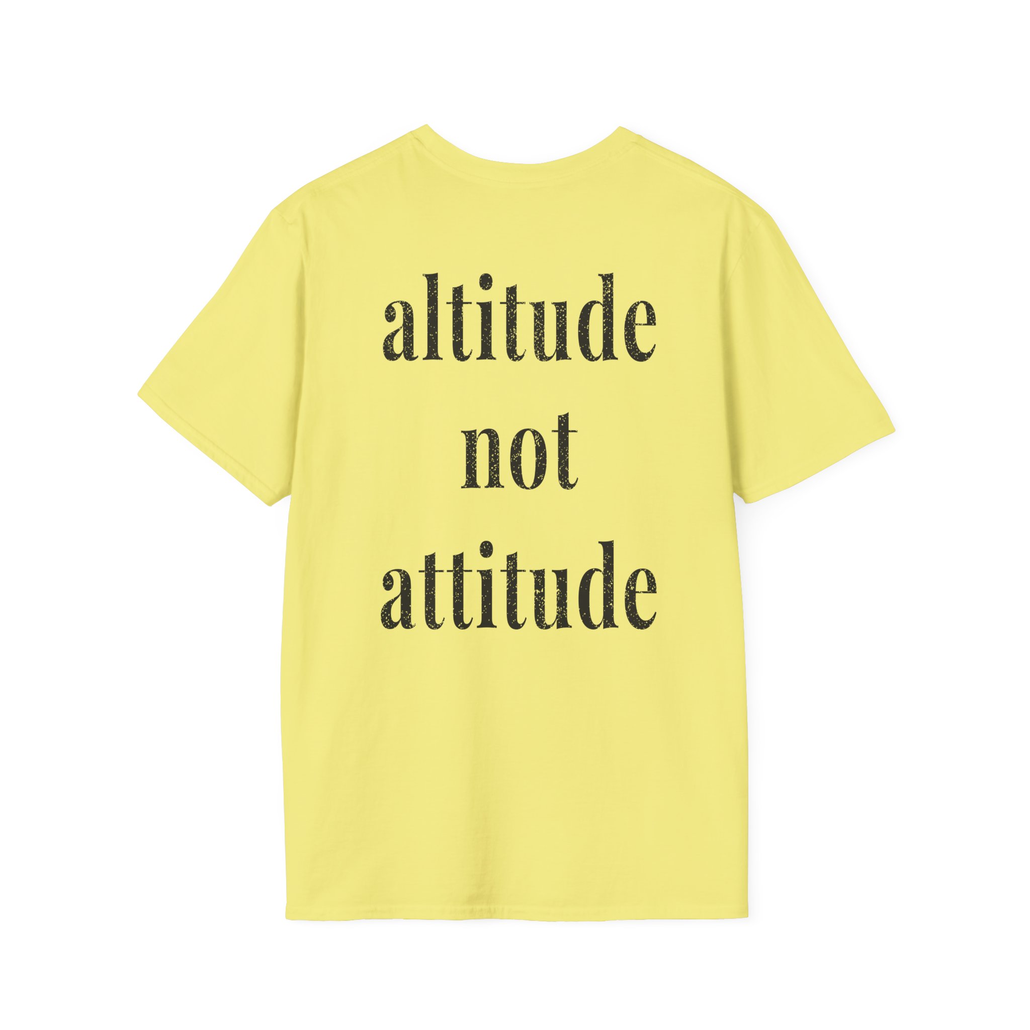 The Smashing Pumpkins Altitude Not Attitude Unisex Softstyle T-Shirt