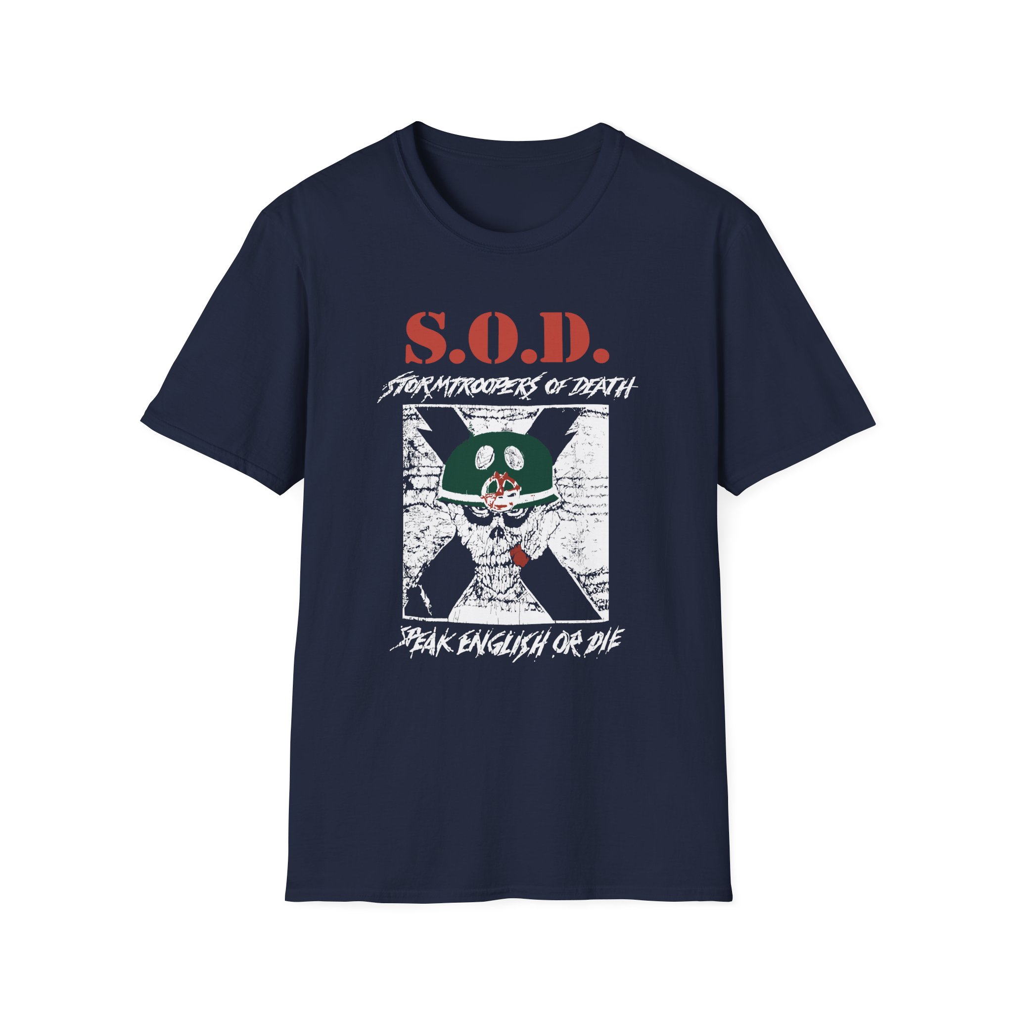 Stormtroopers of Death Vintage 80’s Sod Unisex Softstyle T-Shirt