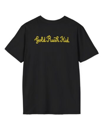 George Ezra Leaning Gold Rush Kid Unisex Softstyle T-Shirt