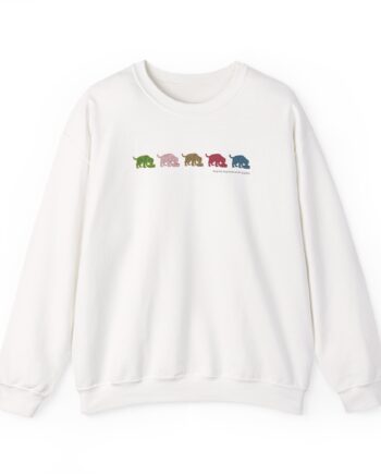 Niko B 5 Dogs Unisex Heavy Blend Crewneck Sweatshirt