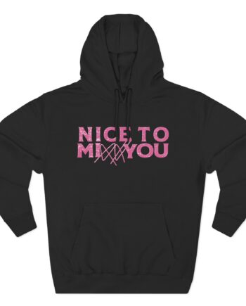 Nmixx Three-Panel Fleece Hoodie