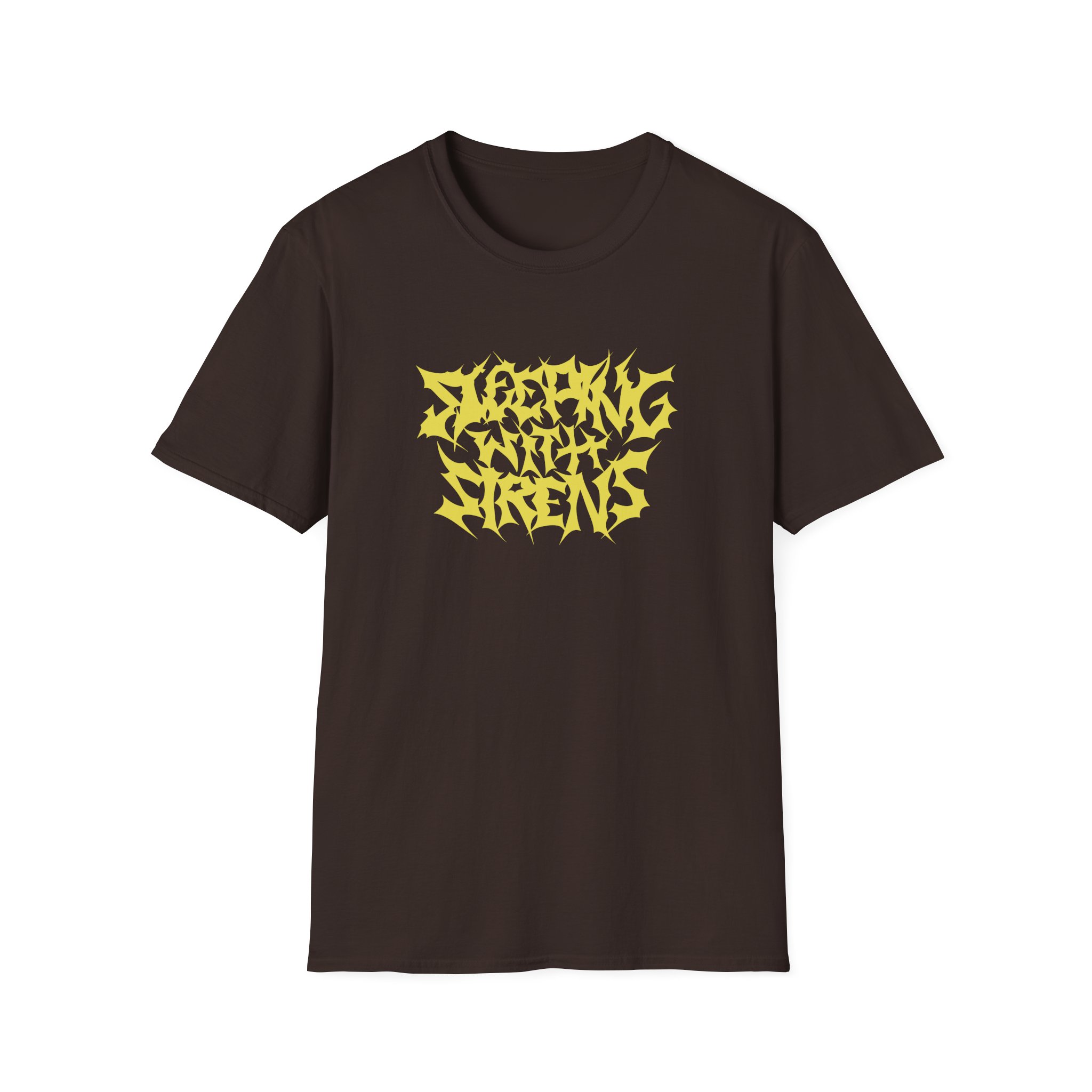 Sleeping With Sirens Metal Logo Unisex Softstyle T-Shirt