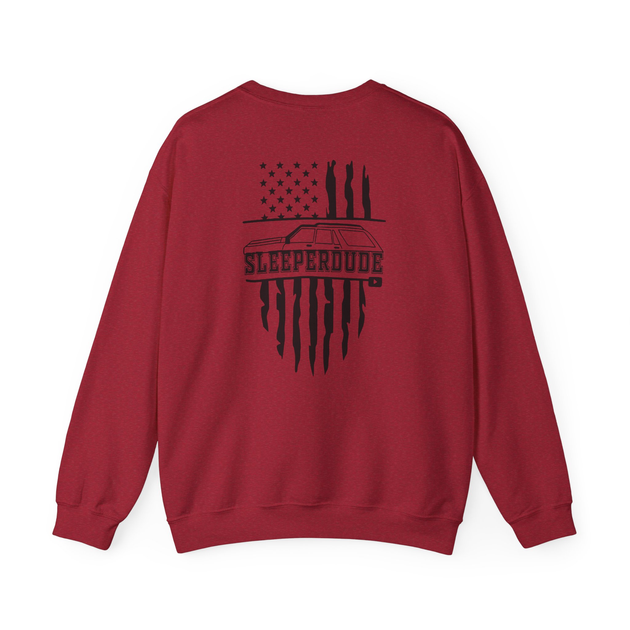 Sleeperdude Military Wagon Unisex Heavy Blendâ„¢ Crewneck Sweatshirt