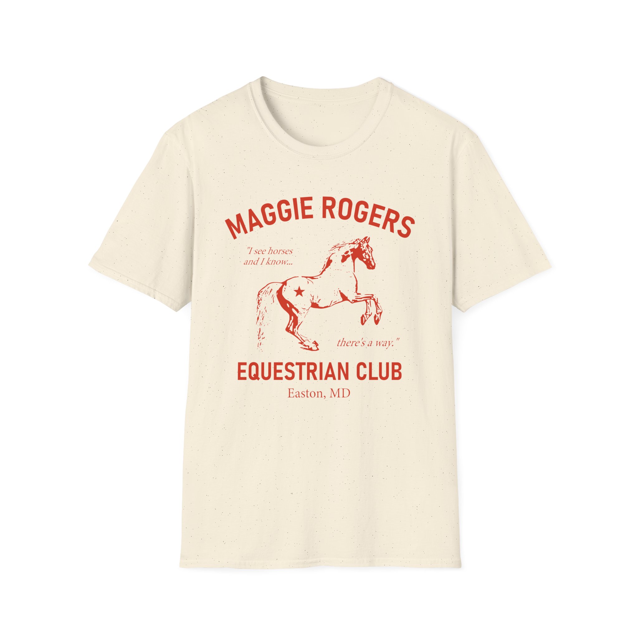 Maggie Rogers Equestrian Club Unisex Softstyle T-Shirt
