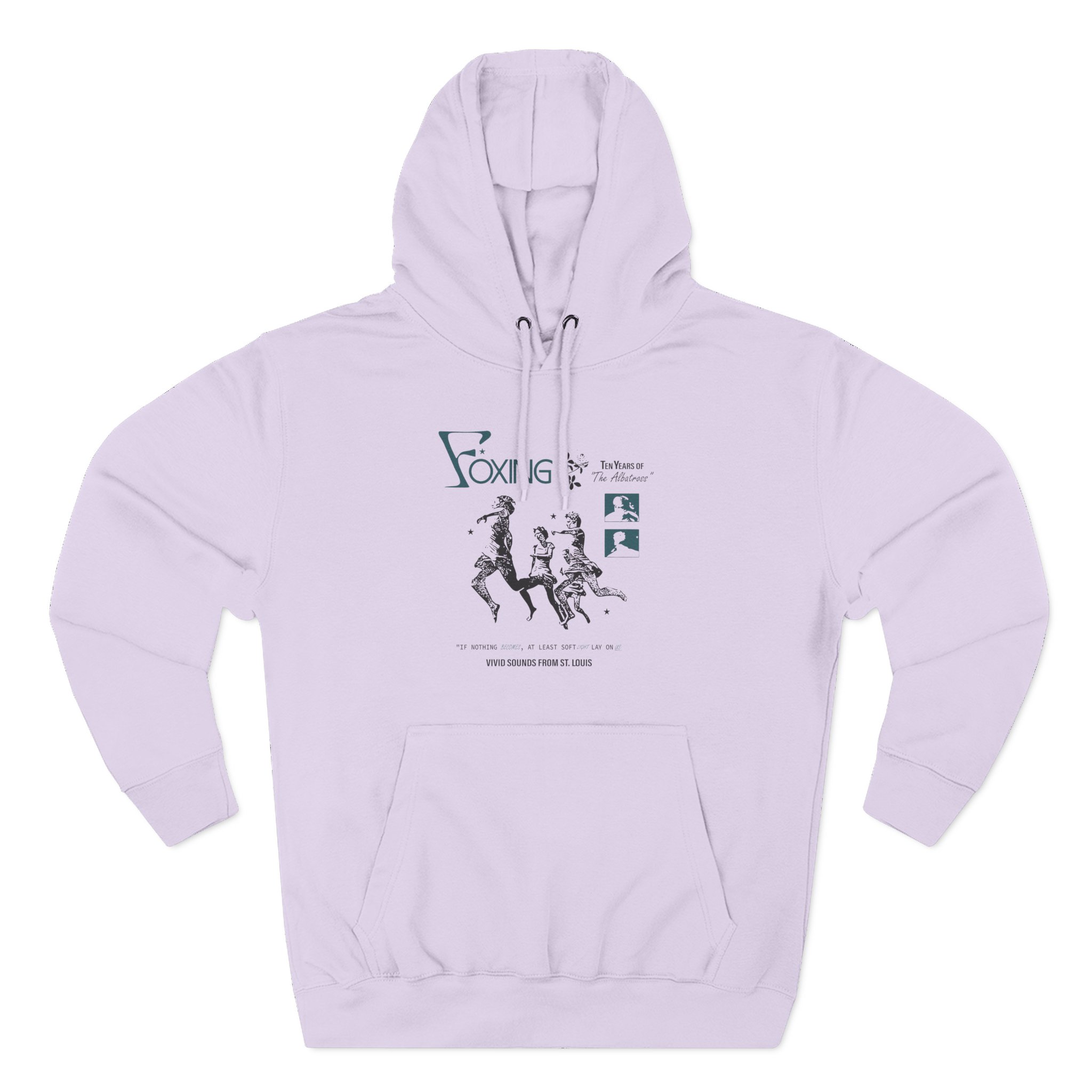 Foxing 10 Year Three-Panel Fleece Hoodie