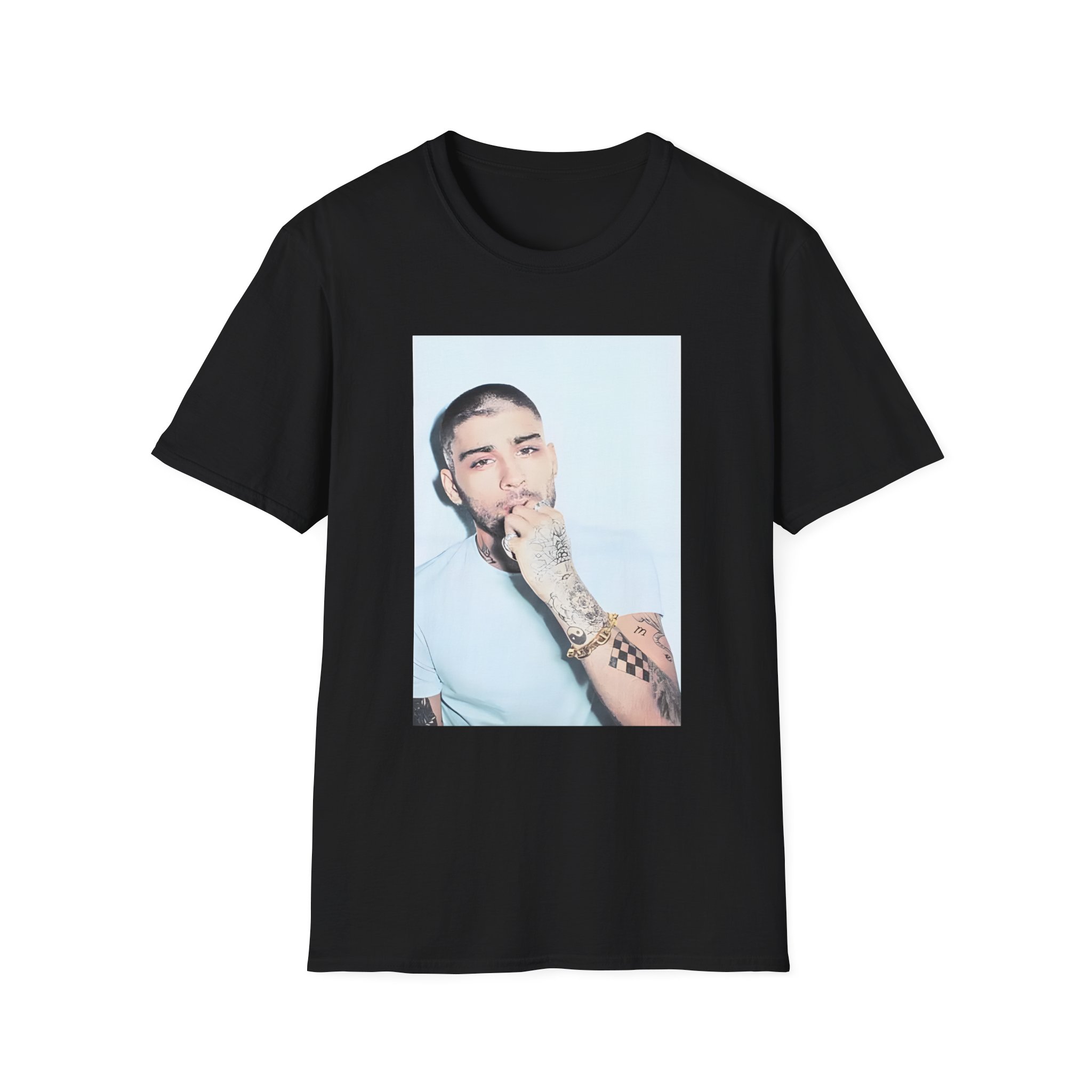 Zayn Malik Photo Unisex Softstyle T-Shirt