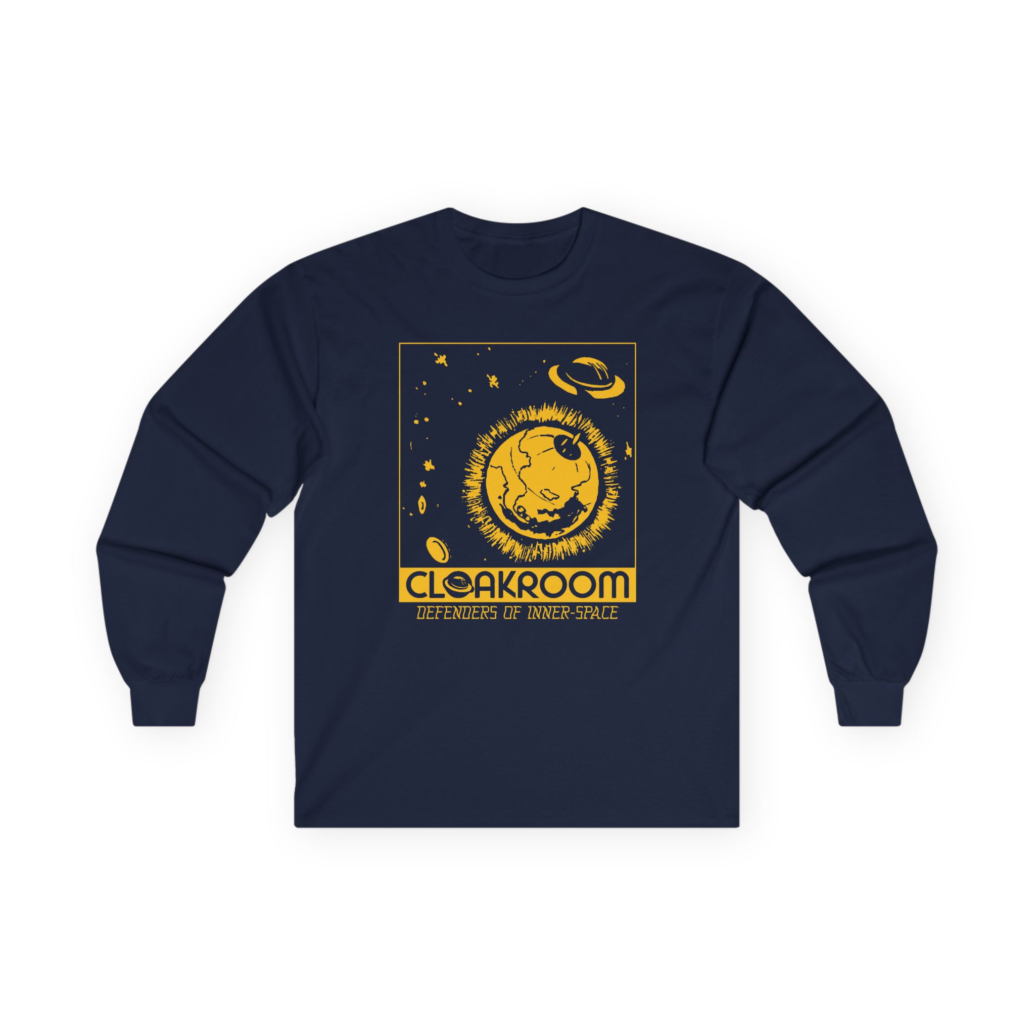 Cloakroom Inner Space Unisex Ultra Cotton Long Sleeve Tee
