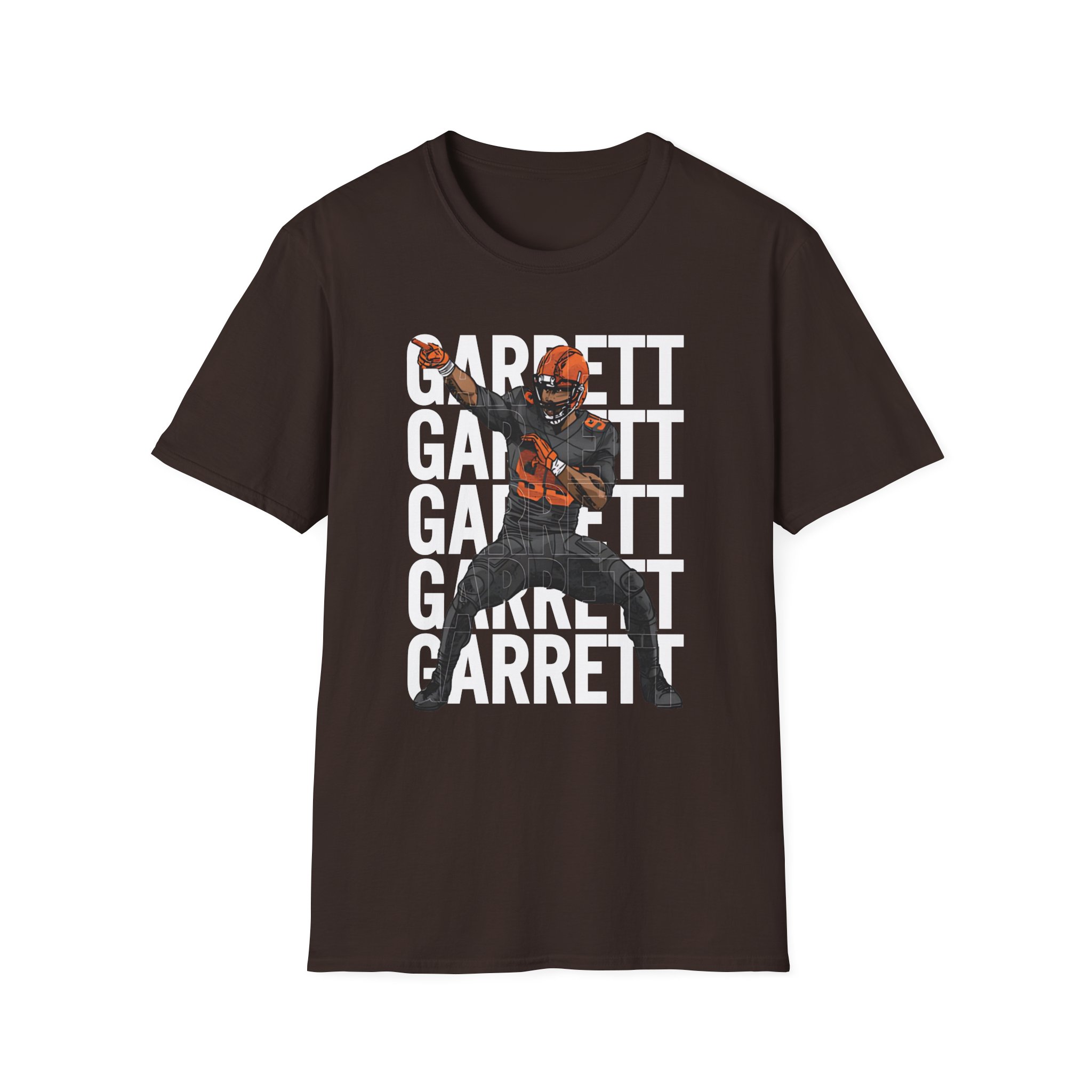 Myles Garrett Repeat Unisex Softstyle T-Shirt