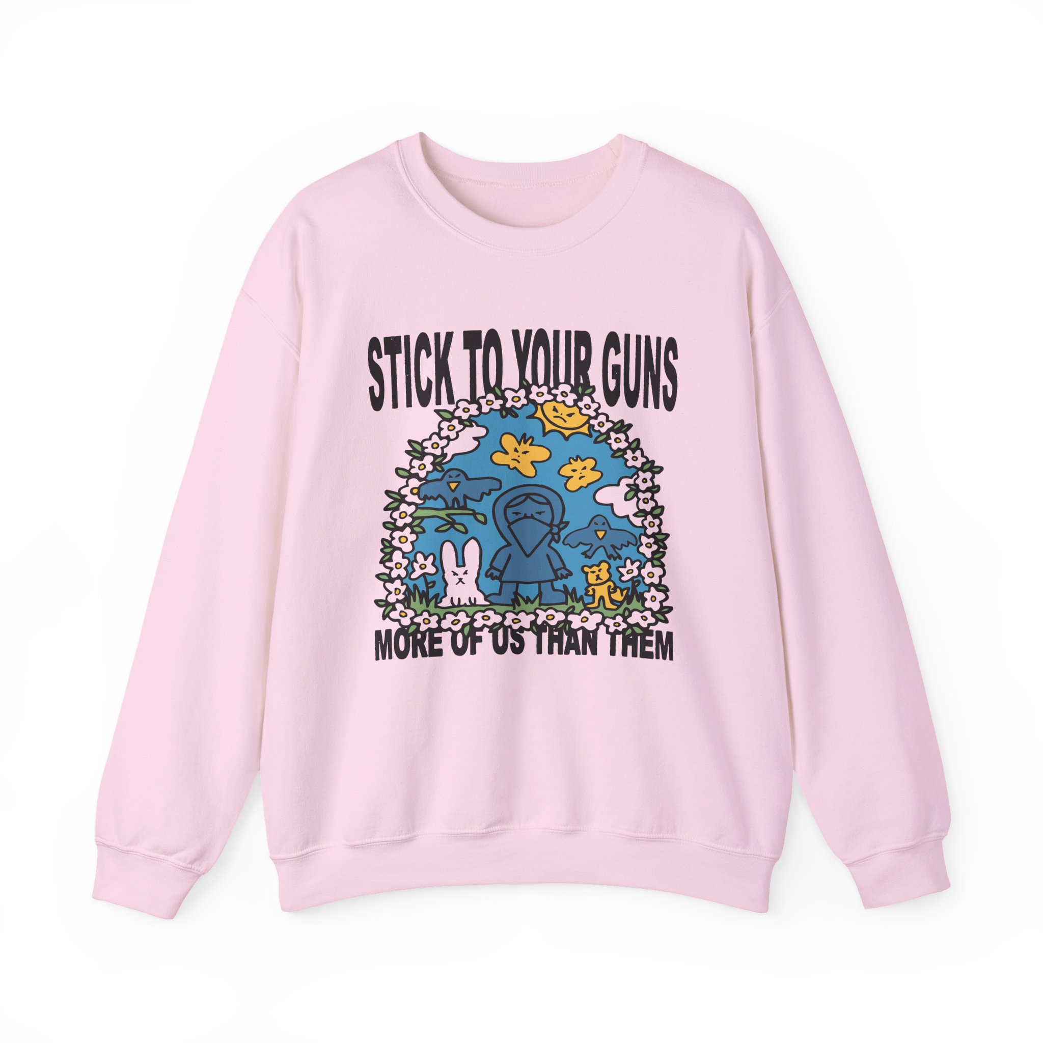Stick to Your Guns Diamond Enemy Unisex Heavy Blendâ„¢ Crewneck Sweatshirt