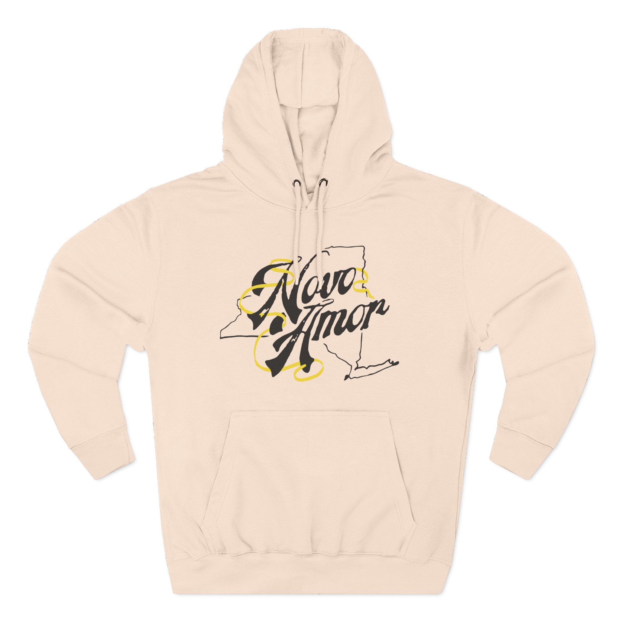 Novo Amor Ny Ribbon Three-Panel Fleece Hoodie