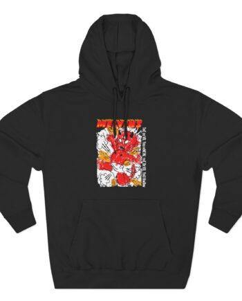 Melvins the Devil You Knew Three-Panel Fleece Hoodie