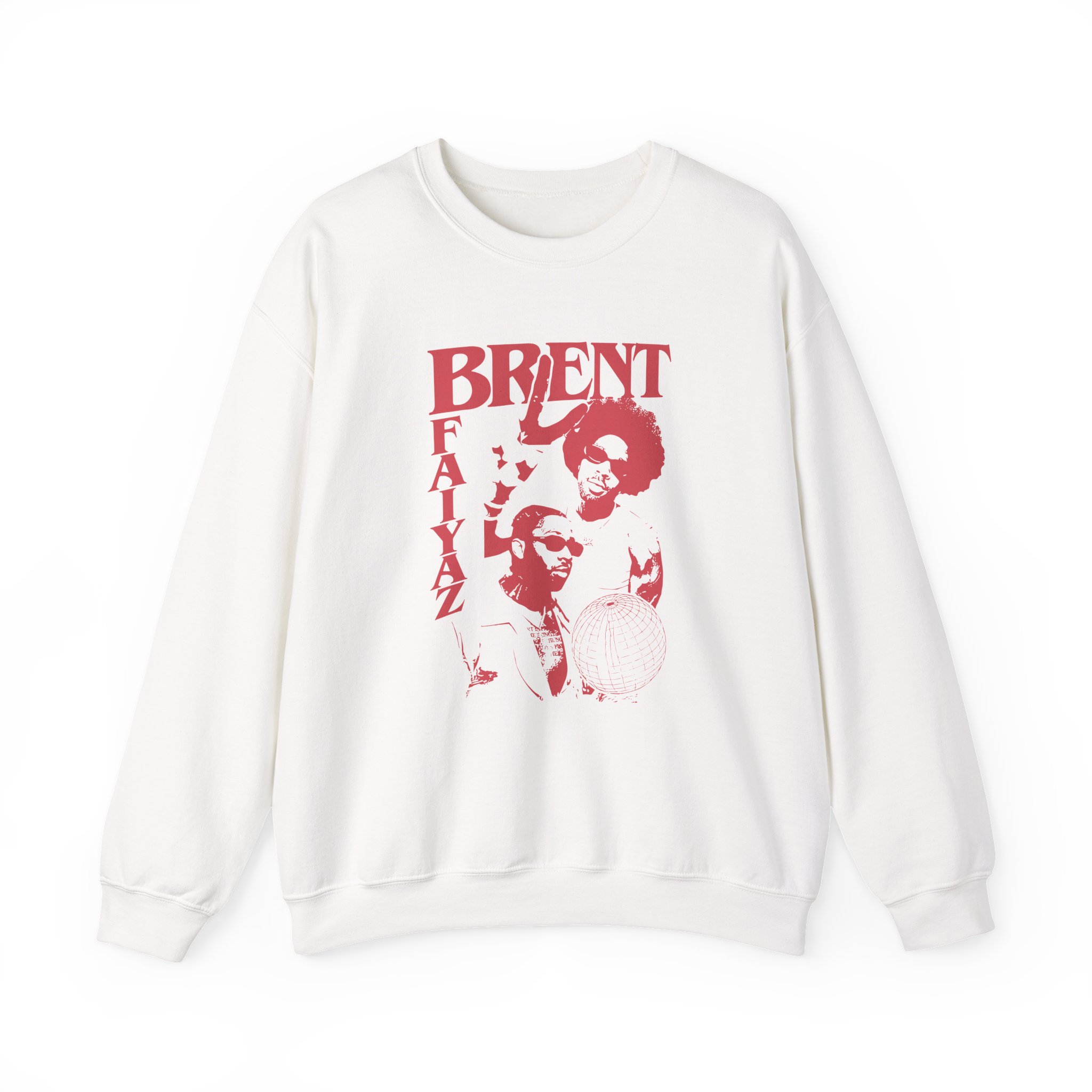 Faiyaz Brent Silhouette Unisex Heavy Blendâ„¢ Crewneck Sweatshirt