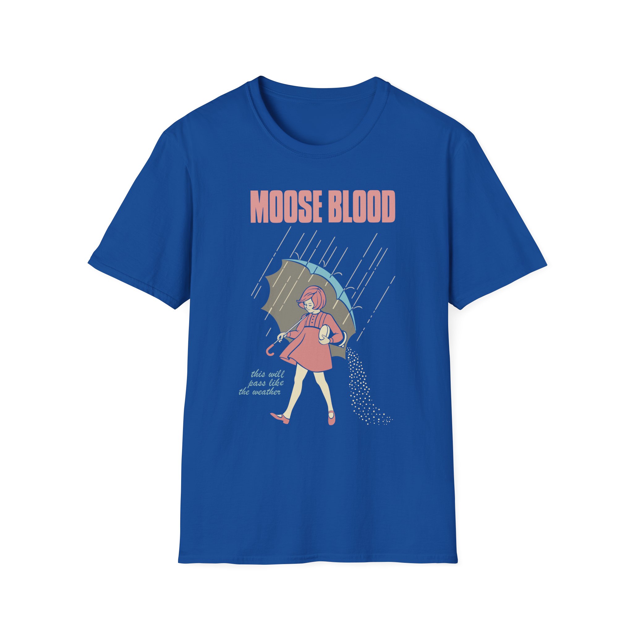 Moose Blood Emo Pop Punk Band Unisex Softstyle T-Shirt