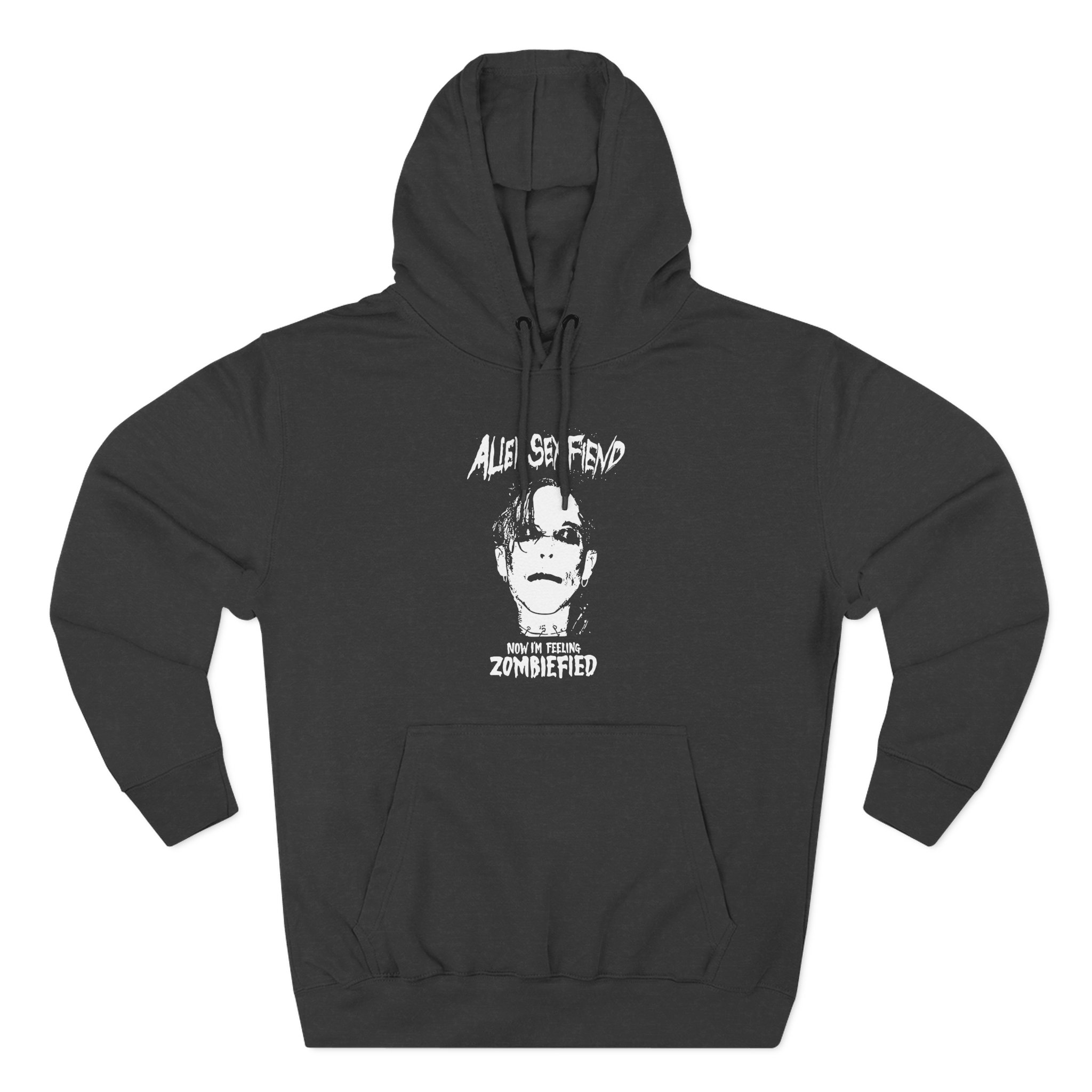 Alien Sex Fiend Zombiefied Three-Panel Fleece Hoodie