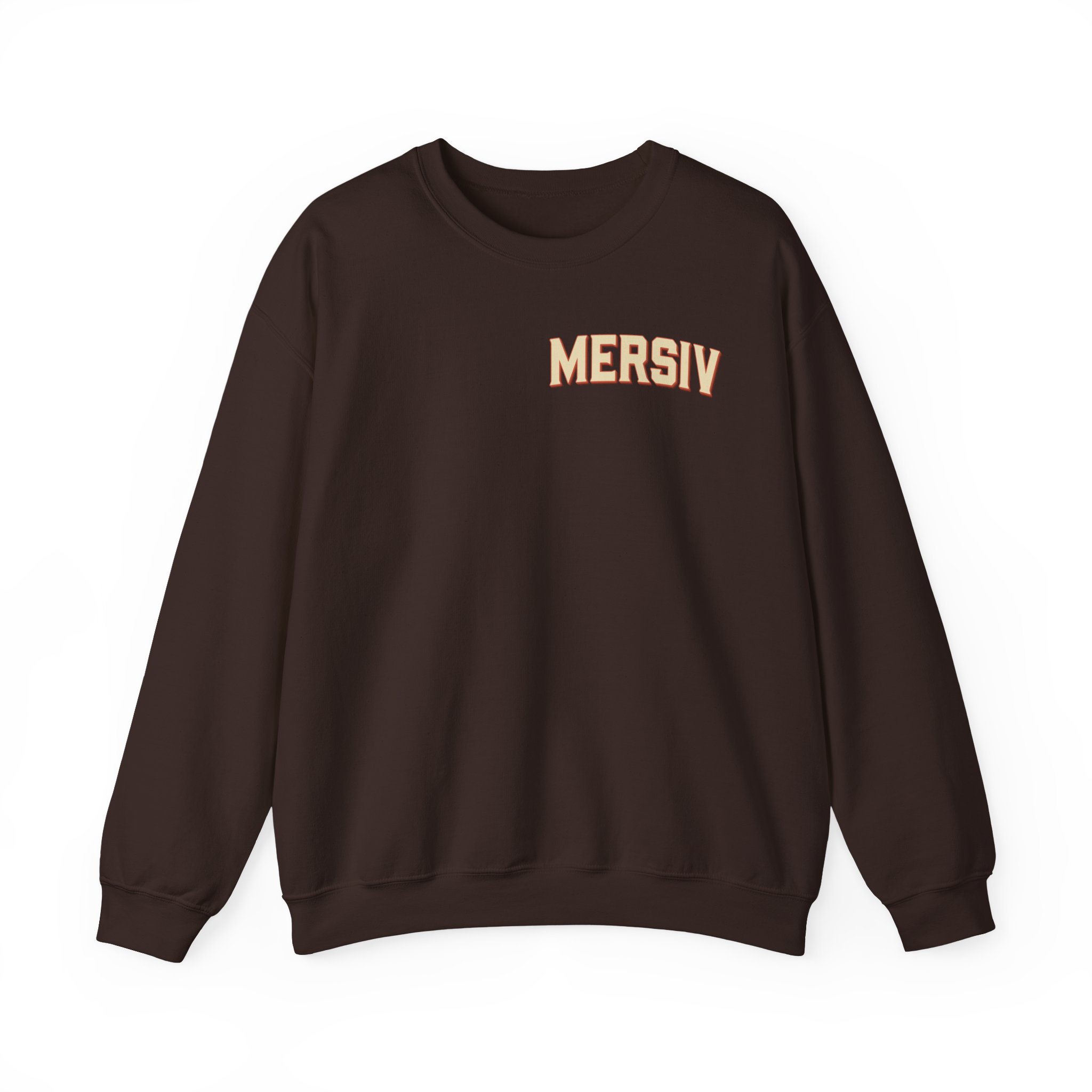 Mersiv Tan Chicago Unisex Heavy Blendâ„¢ Crewneck Sweatshirt