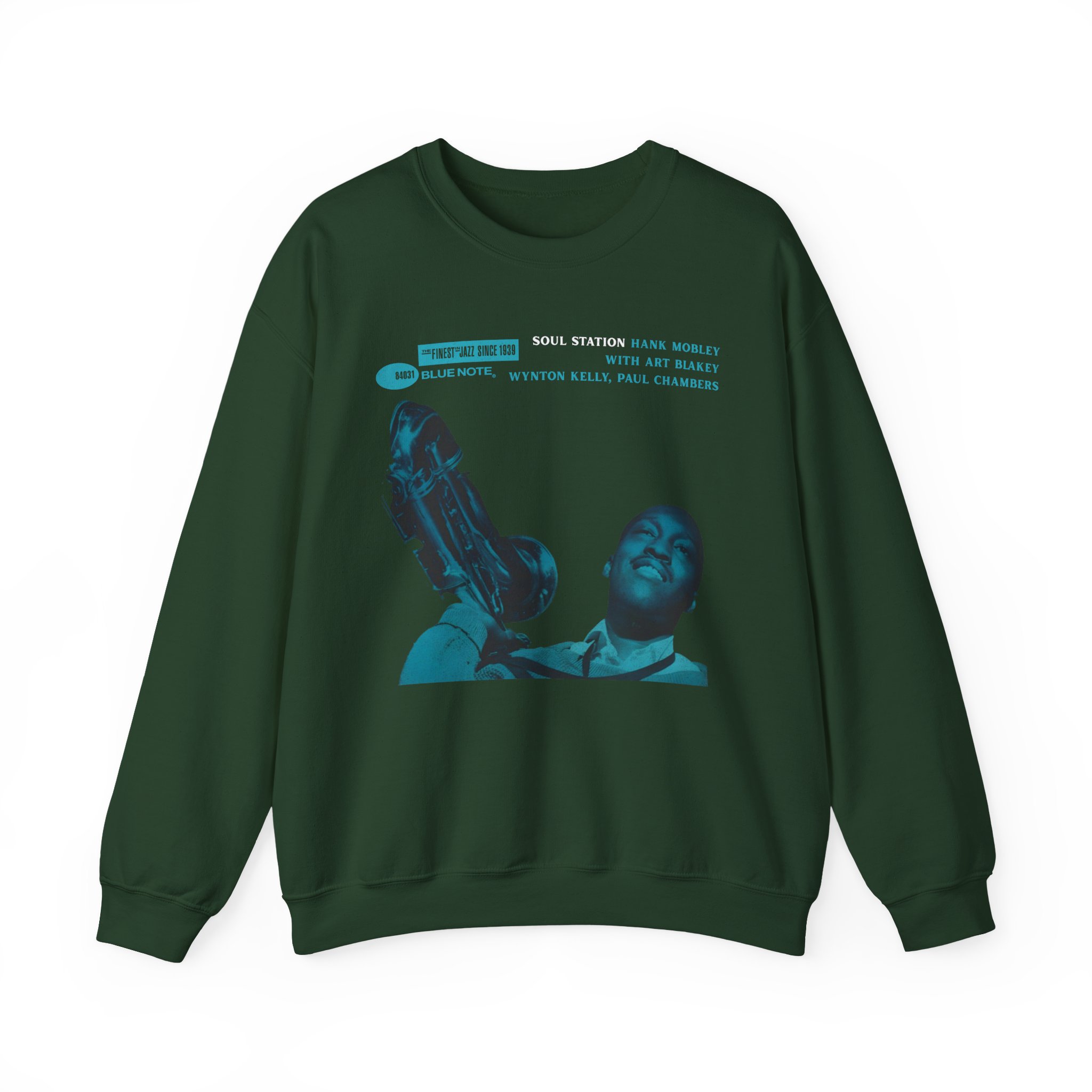 Blue Note Records Unisex Heavy Blendâ„¢ Crewneck Sweatshirt