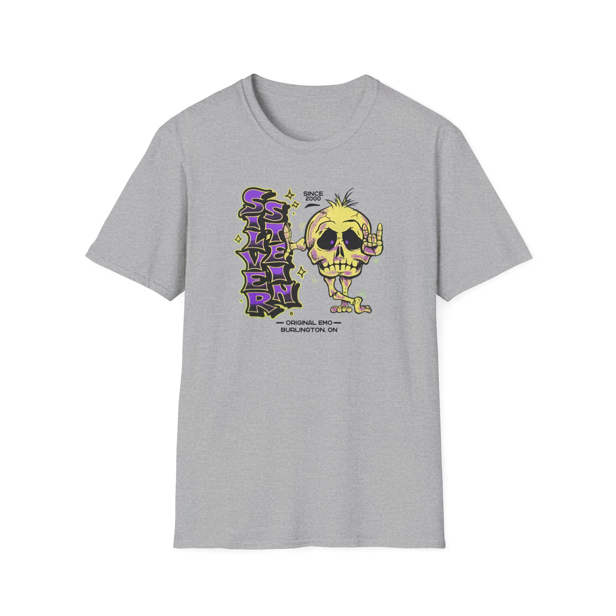 Silverstein Skeleton Unisex Softstyle T-Shirt