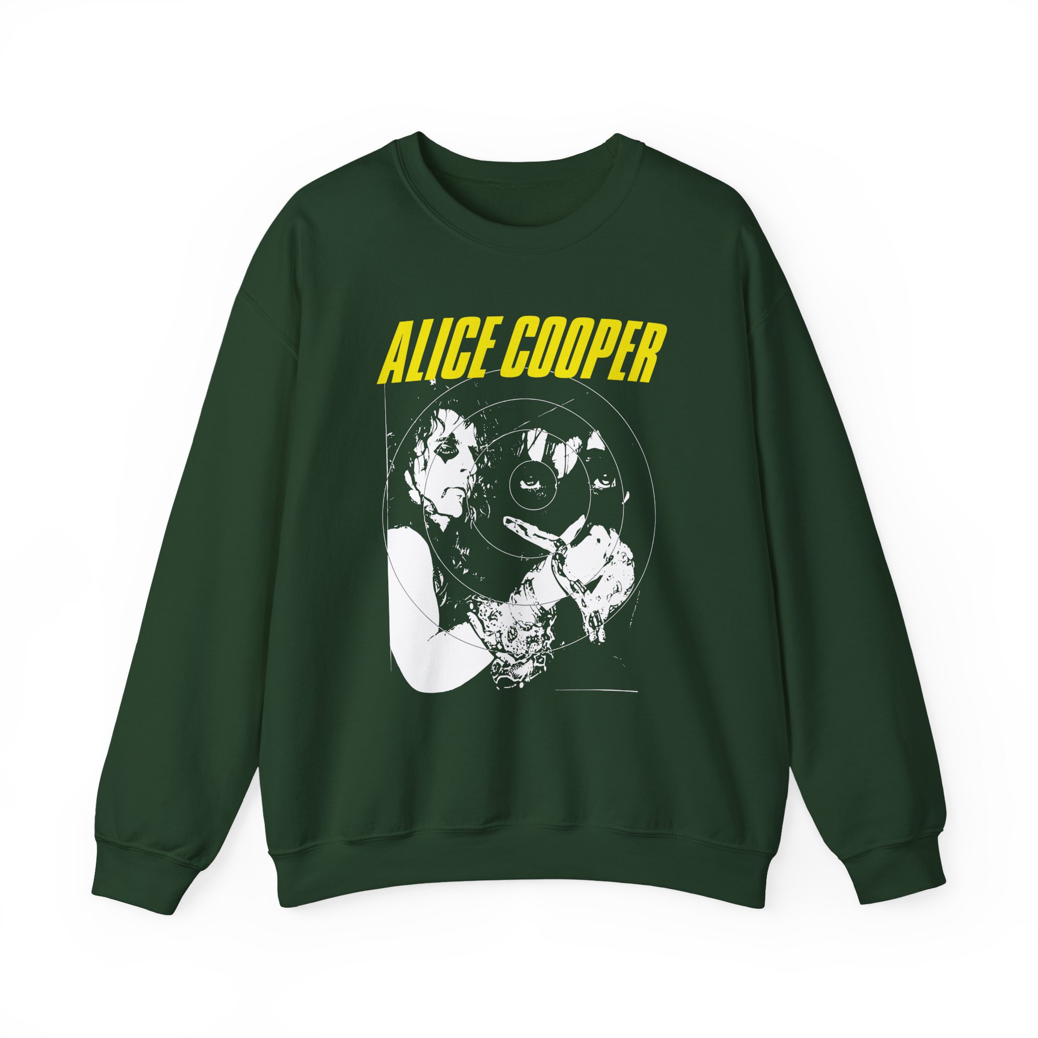 Alice Cooper Radial Horror Unisex Heavy Blendâ„¢ Crewneck Sweatshirt
