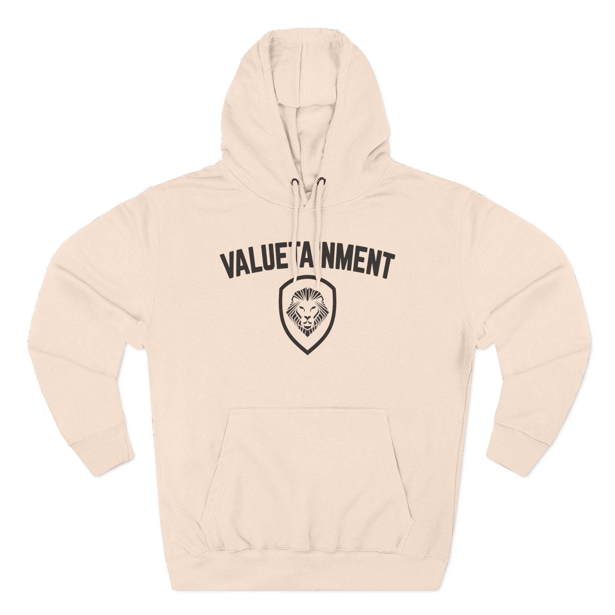 Valuetainment Three-Panel Fleece Hoodie