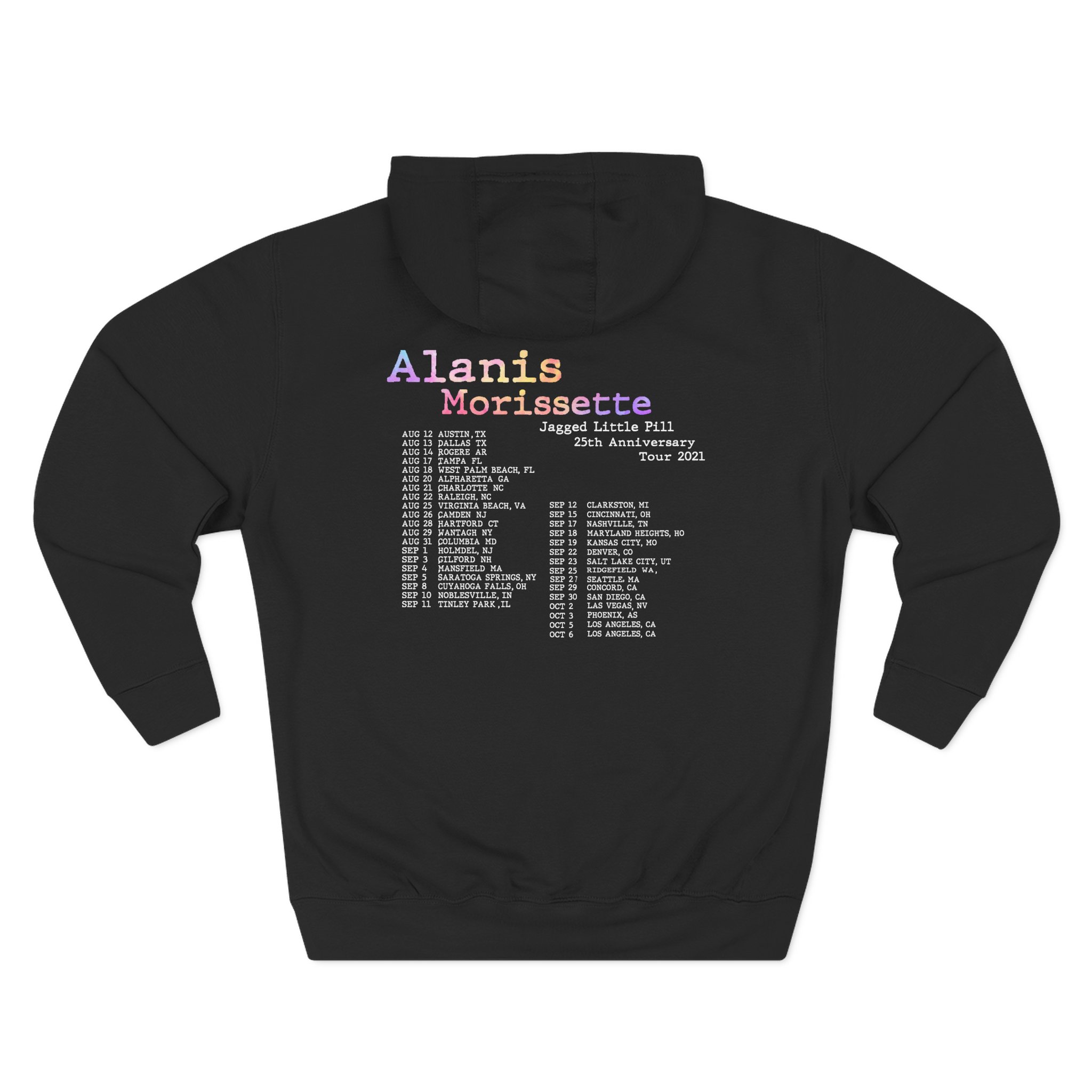 Alanis Morissette Three-Panel Fleece Hoodie