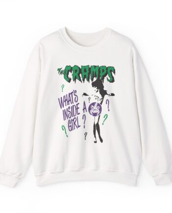 The Cramps What's Inside a Girl Unisex Heavy Blend™ Crewneck Sweatshirt
