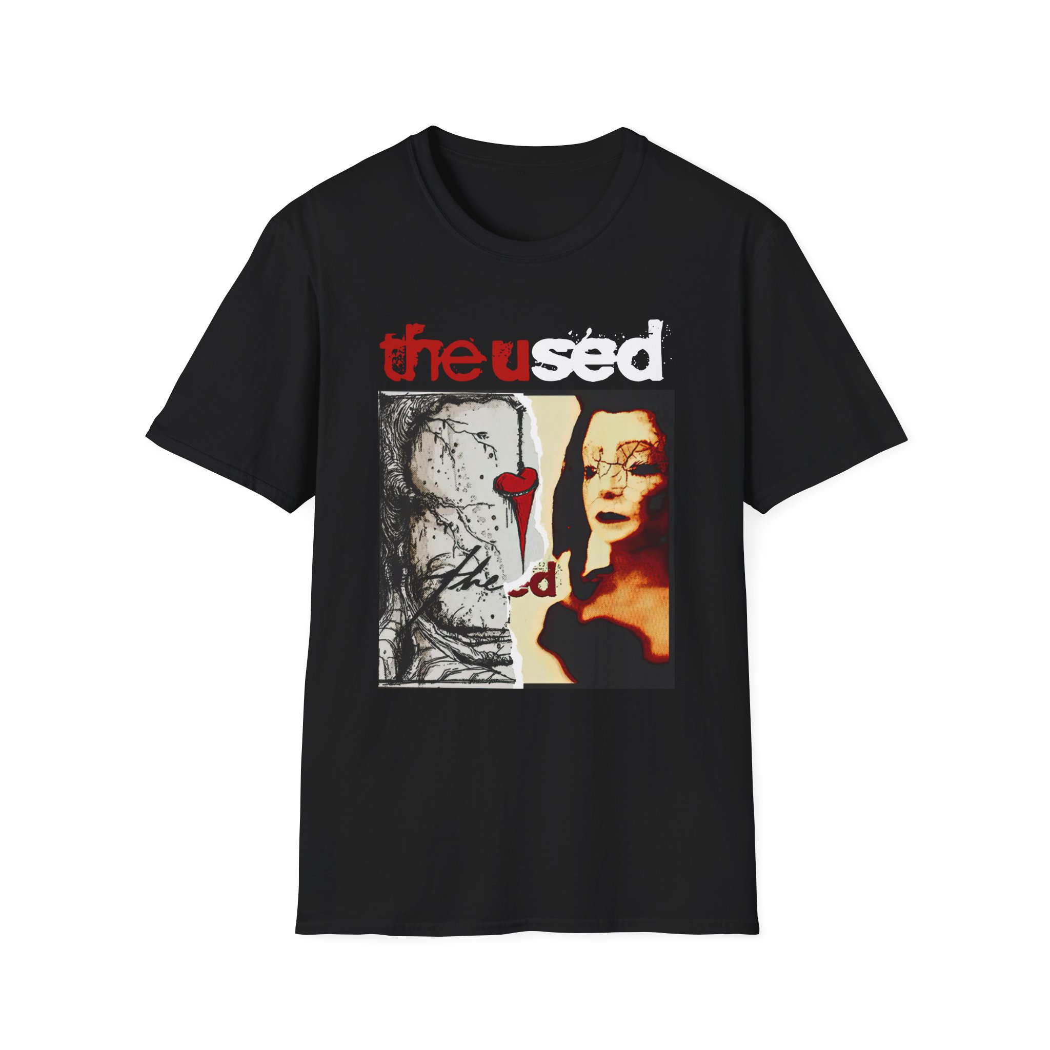 The Used Split Unisex Softstyle T-Shirt