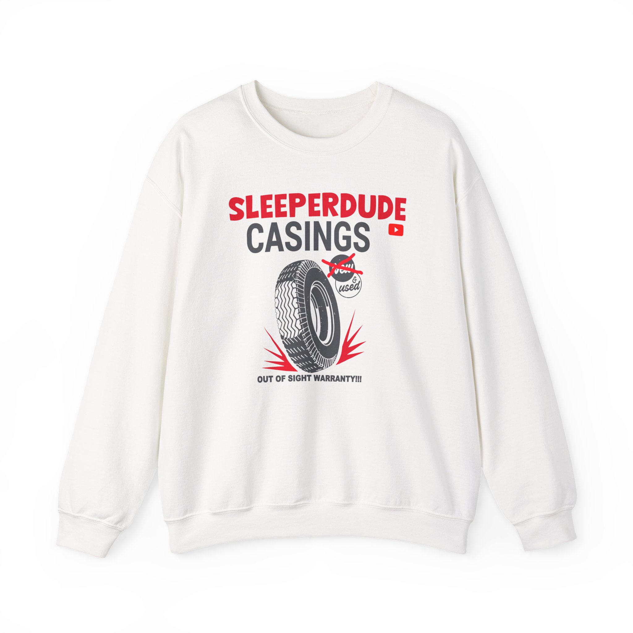 Sleeperdude Casings Unisex Heavy Blendâ„¢ Crewneck Sweatshirt