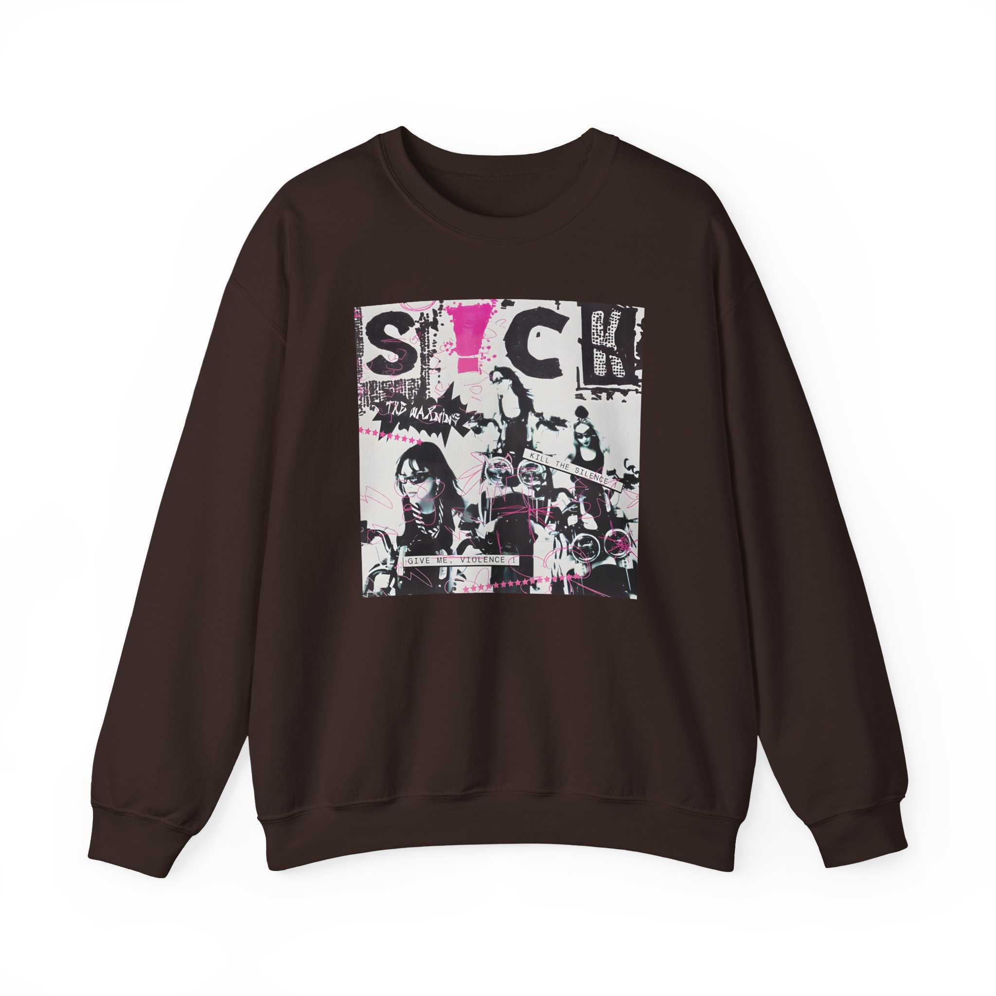 The Warning Black S!ck Unisex Heavy Blendâ„¢ Crewneck Sweatshirt