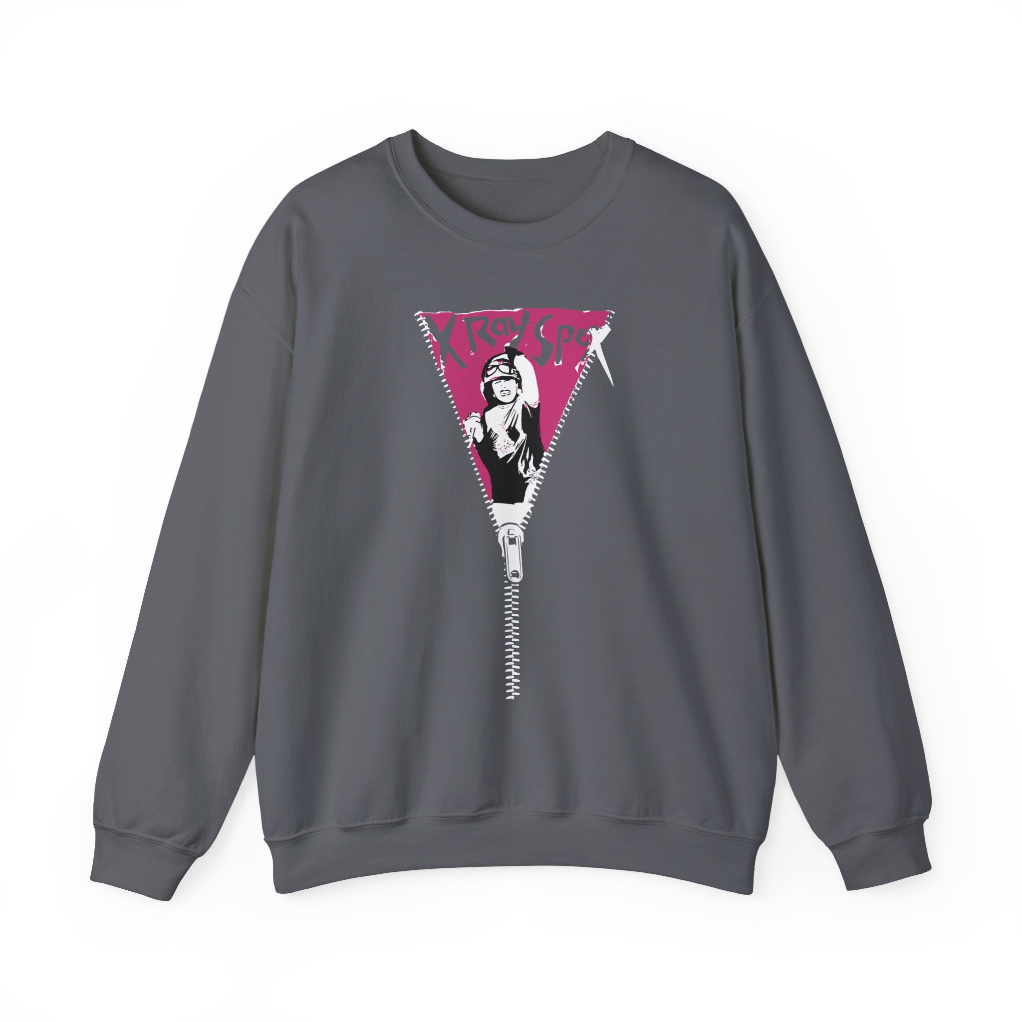 X-ray Spex Zipper Unisex Heavy Blendâ„¢ Crewneck Sweatshirt