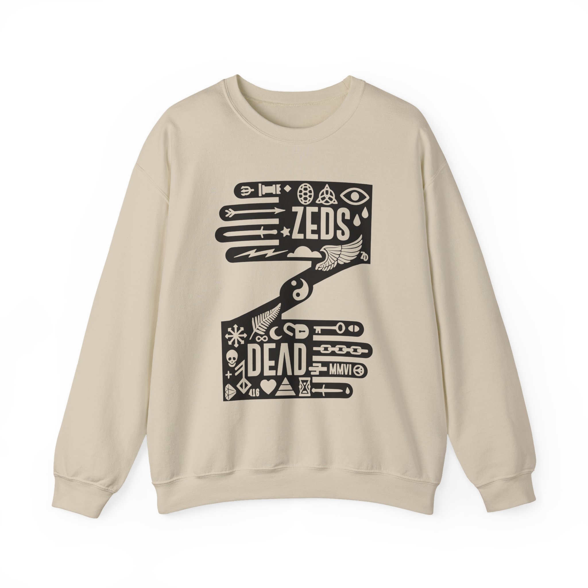 Zeds Dead Unisex Heavy Blendâ„¢ Crewneck Sweatshirt