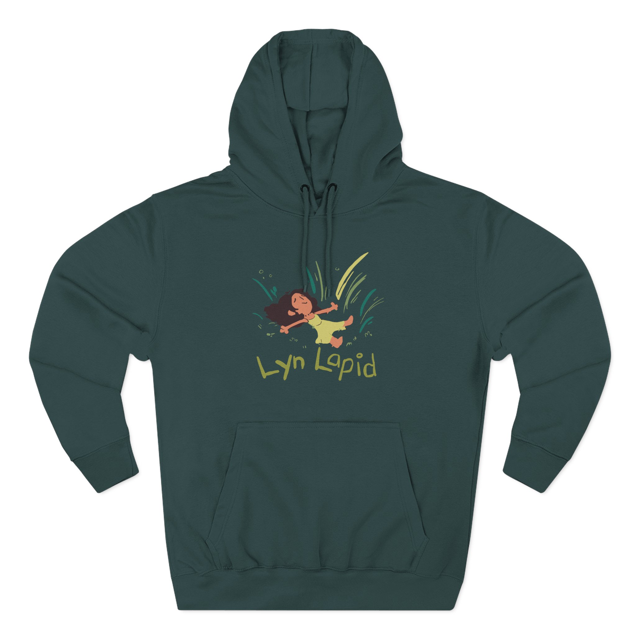 Lyn Lapid Three-Panel Fleece Hoodie