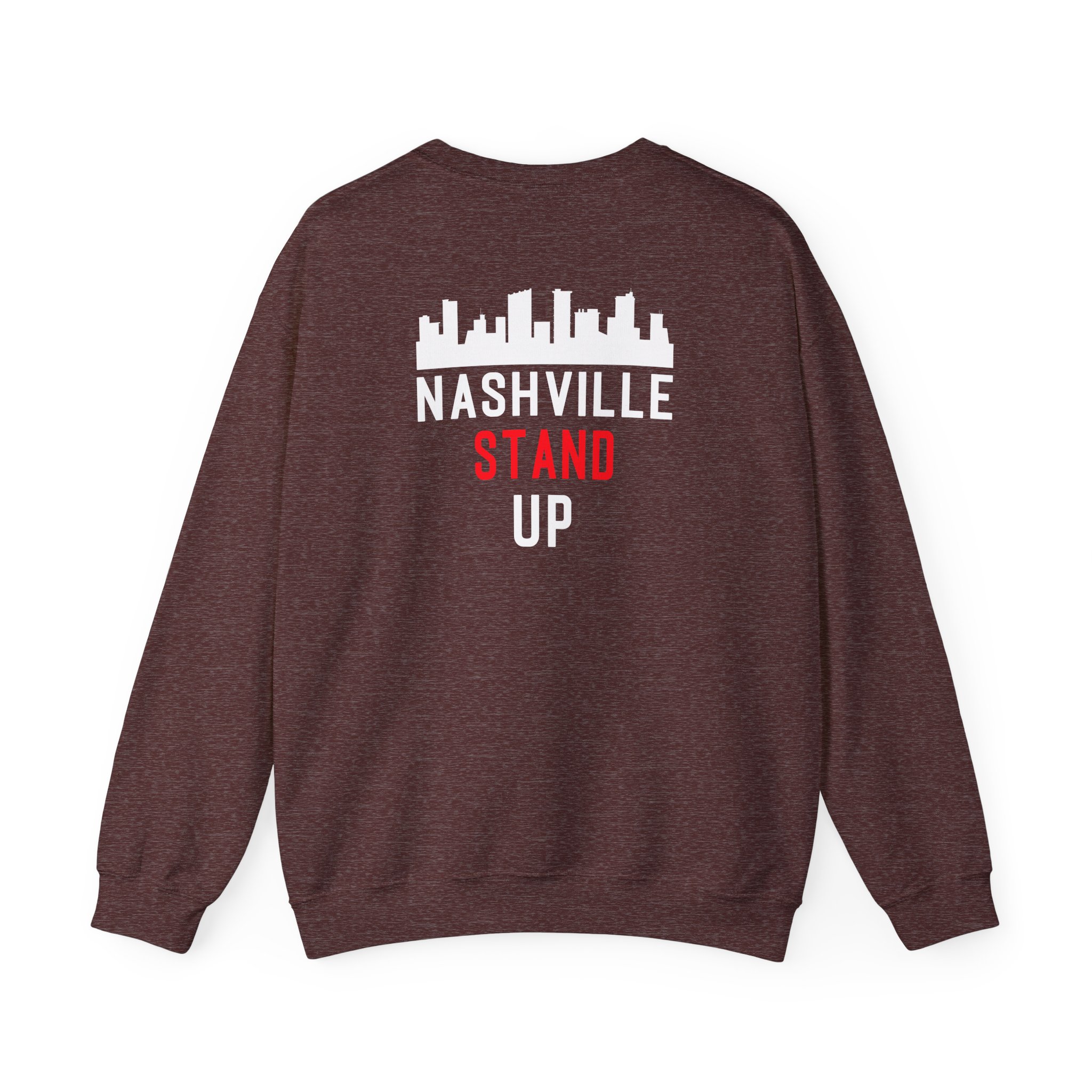 Caleb Plant Nashville Stand Up World Championship Unisex Heavy Blendâ„¢ Crewneck Sweatshirt