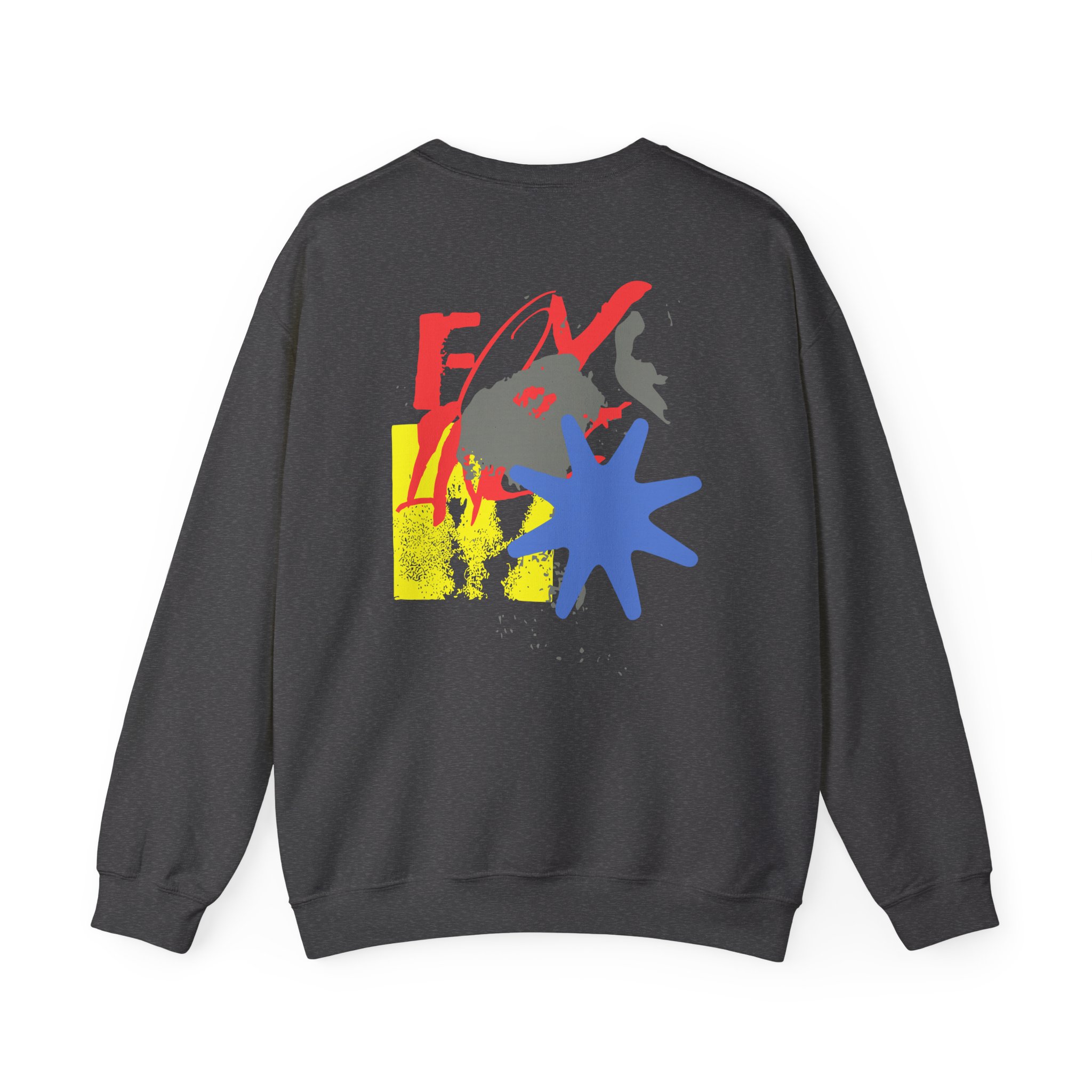 Foxing Shapes Unisex Heavy Blendâ„¢ Crewneck Sweatshirt