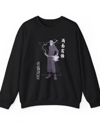 Jujutsu Kaisen Sukuna Name Unisex Heavy Blend™ Crewneck Sweatshirt