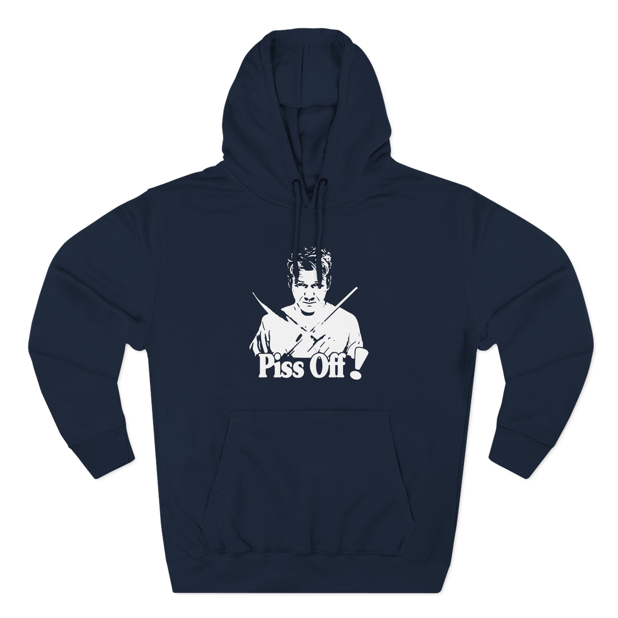 Gordon Ramsay Chef Piss Off Three-Panel Fleece Hoodie